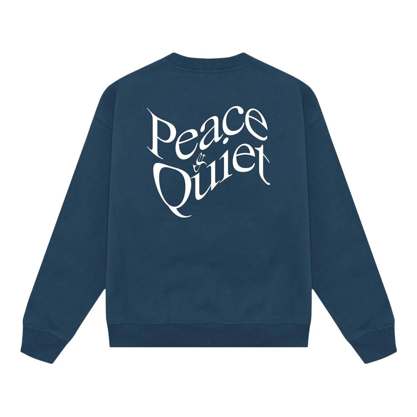 Men's Warped Crewneck Top In Navy