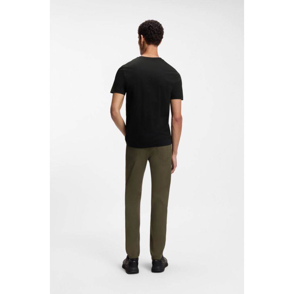 Porsche x mercerized-cotton T-shirt with reflective branding