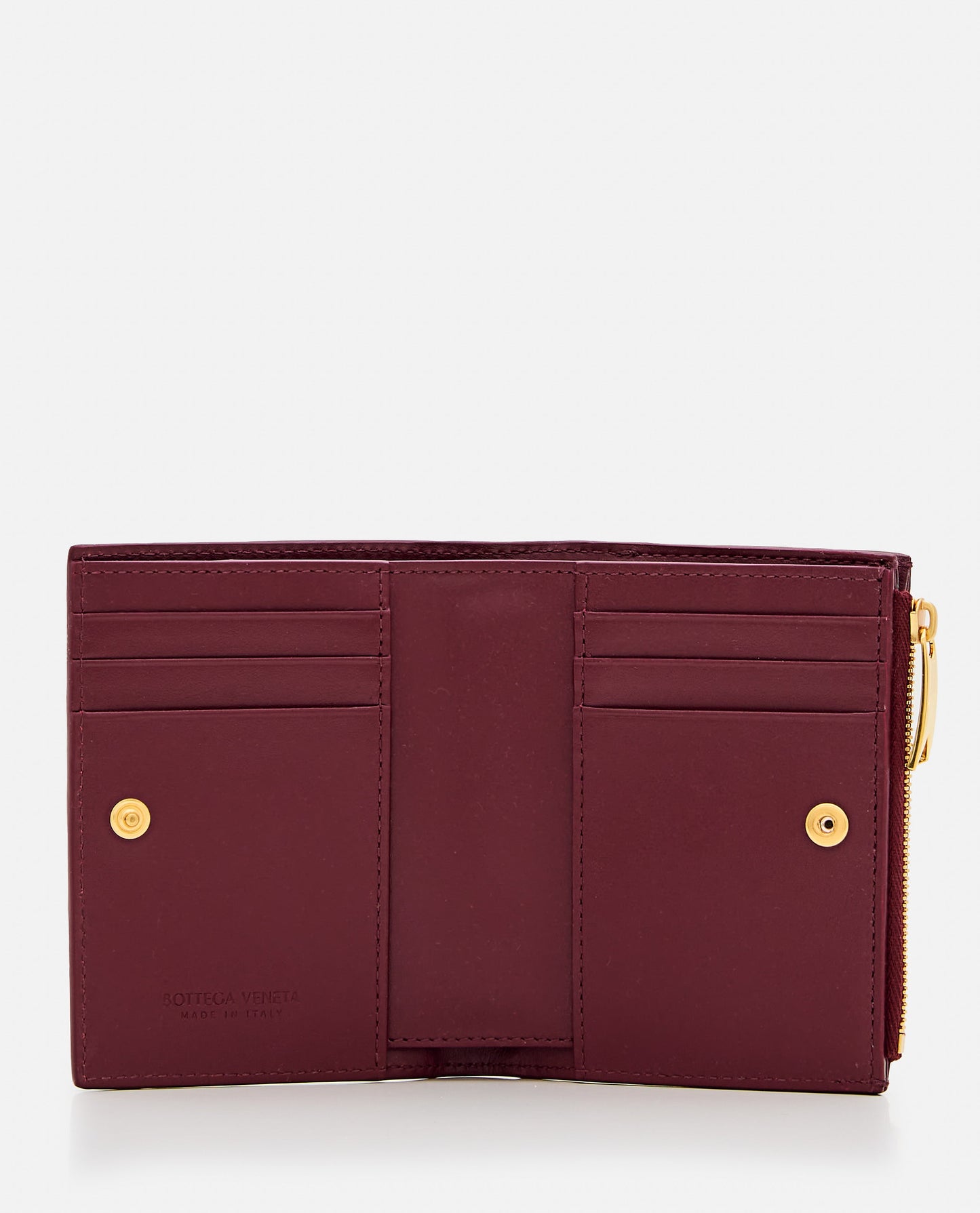 Bottega Veneta Women Leather Card-Holder Intrecciato