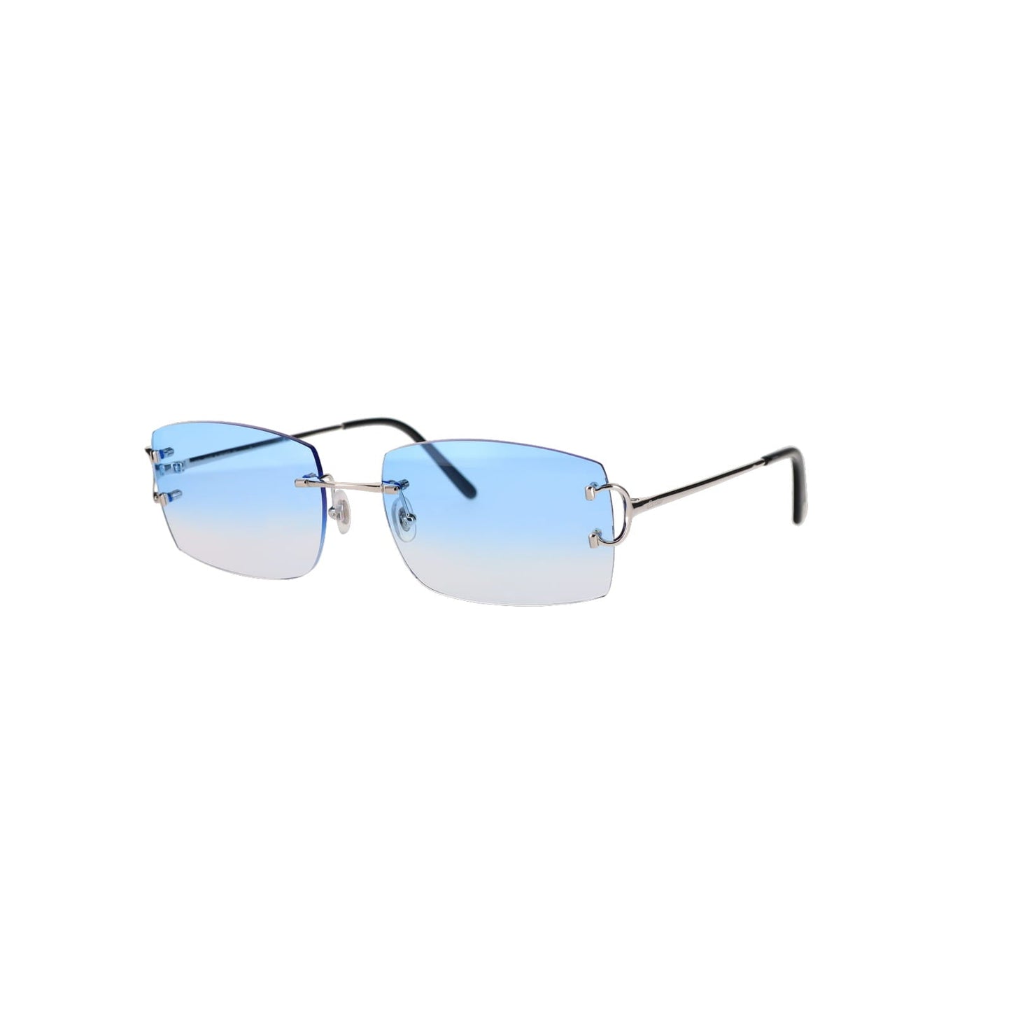 Cartier Custom Double C Brooklyn Platinum Sunglasses by MEG