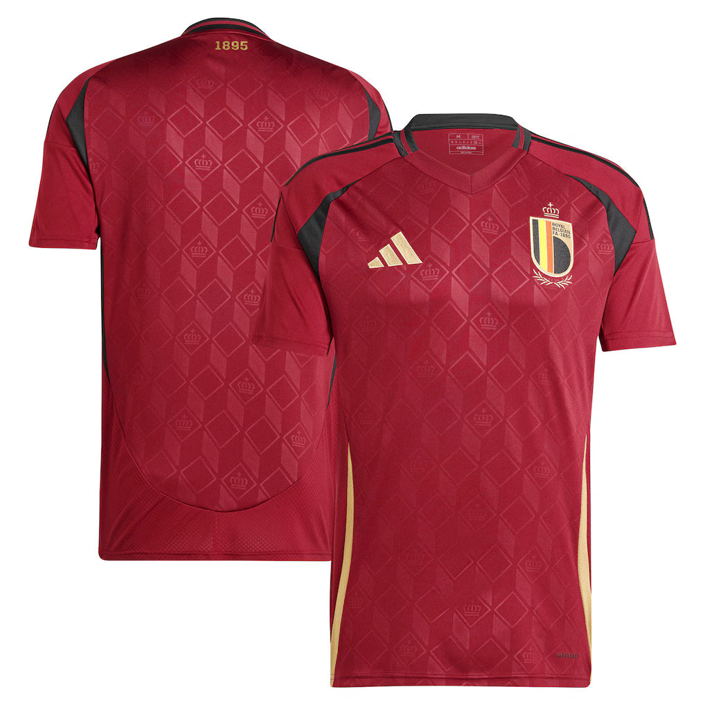 Belgium National Team 2026 Home Jersey - Burgundy