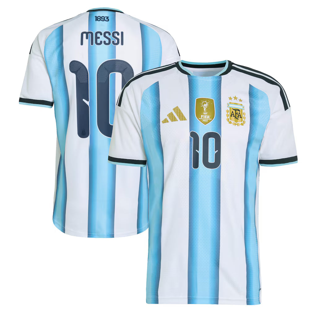 Lionel Messi Argentina National Team FIFA x World Cup 2026 Home On Field Authentic Jersey - White