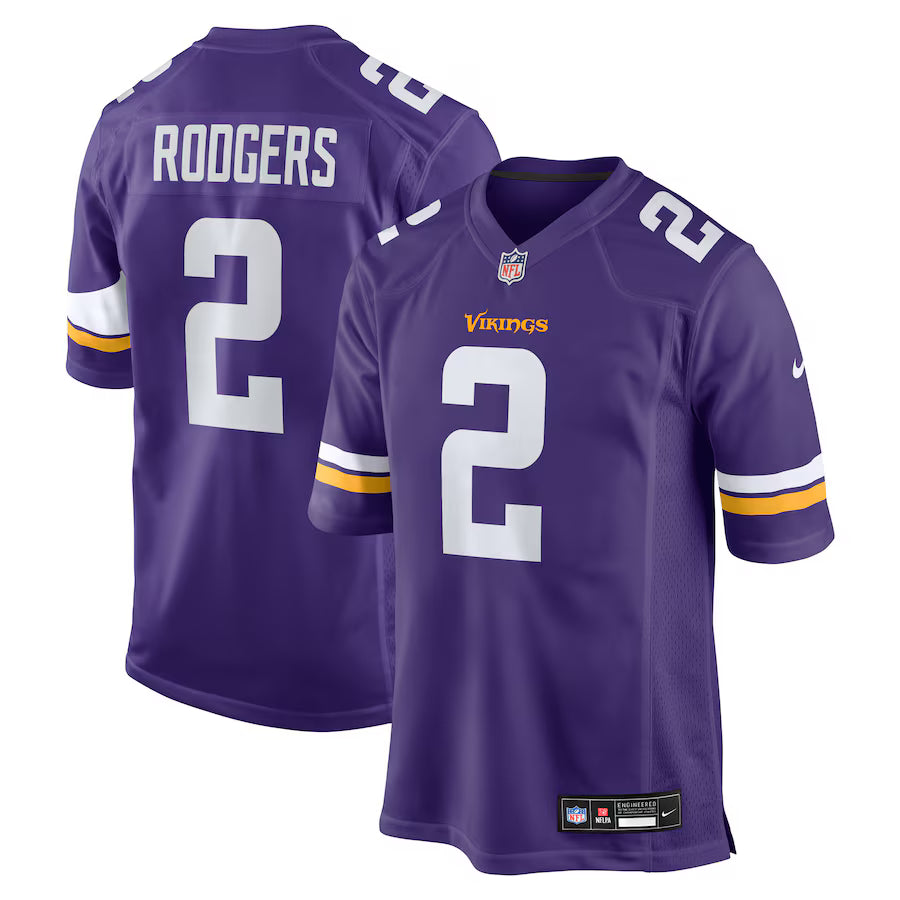Isaiah Rodgers Minnesota Vikings Team Game Jersey - Purple