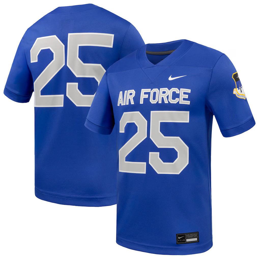 #25 Air Force Falcons Untouchable Game Jersey - Royal