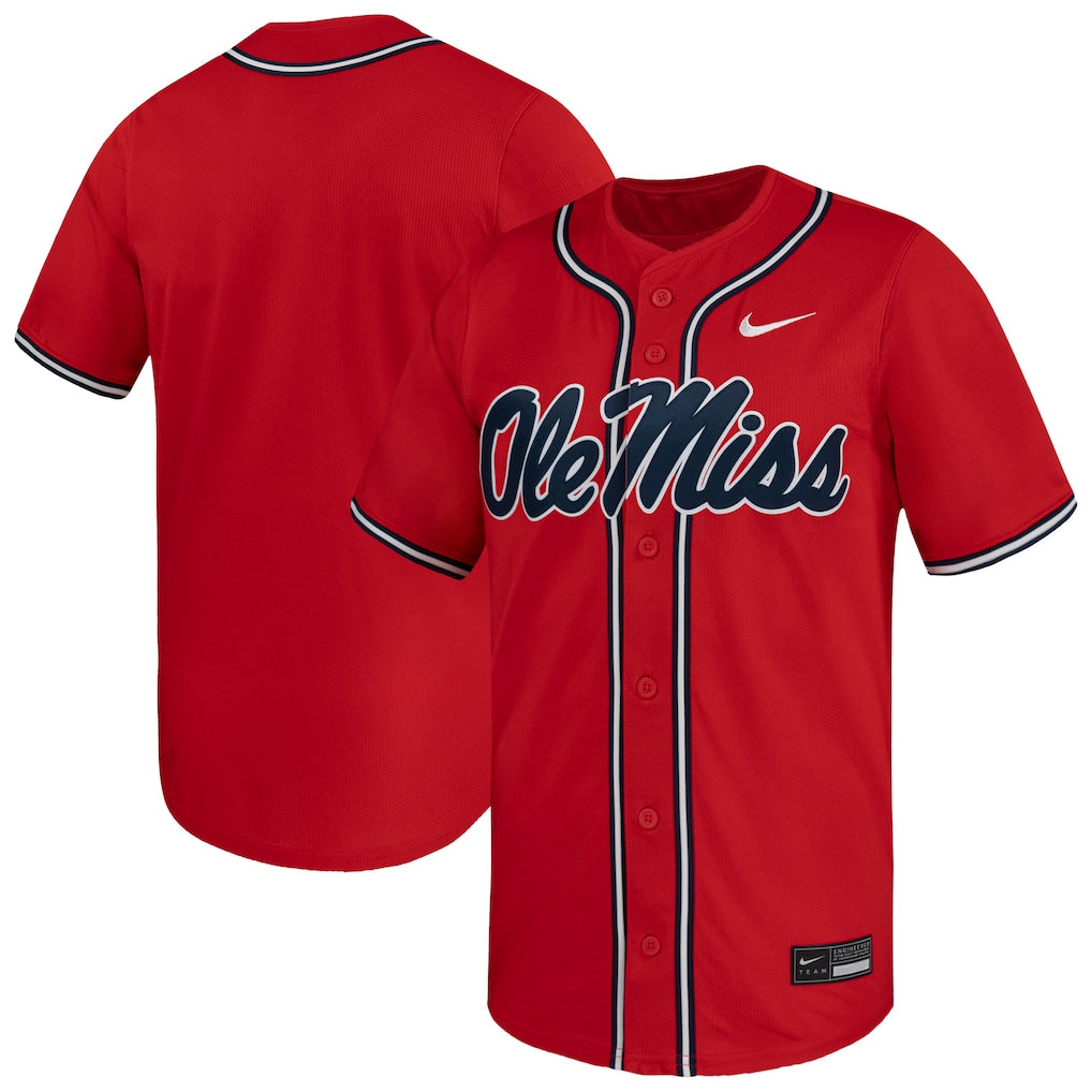 Ole Miss Rebels Limited Baseball Jersey - Red