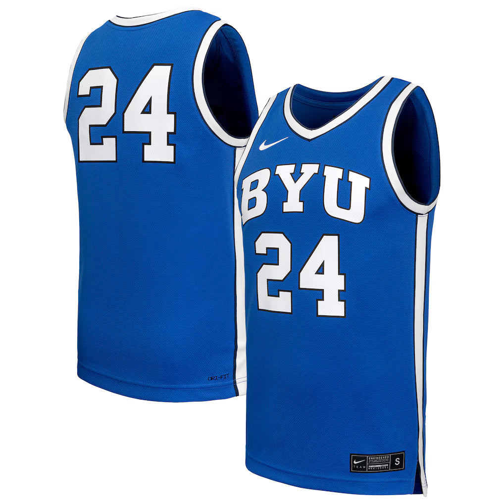 BYU Cougars Basketball Jersey - Royal