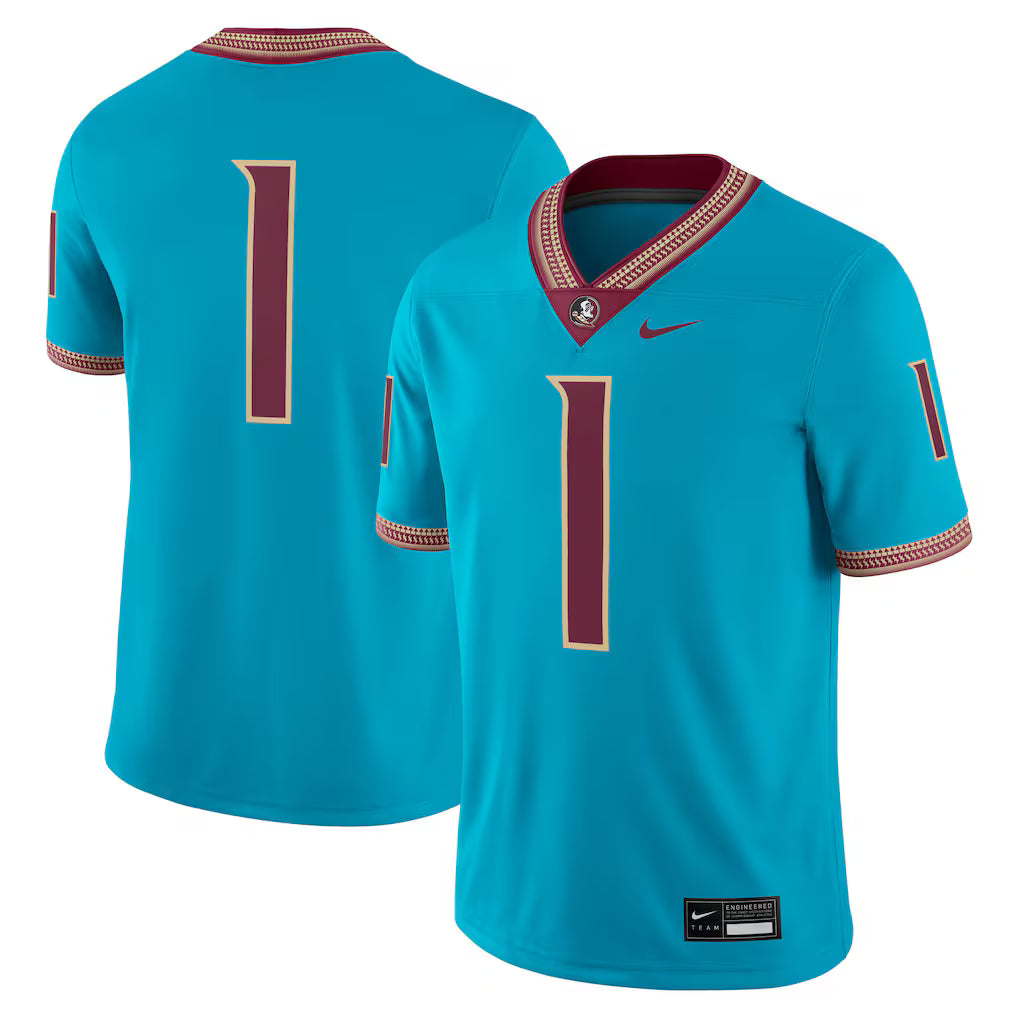 Florida State Seminoles Game Jersey - Turquoise