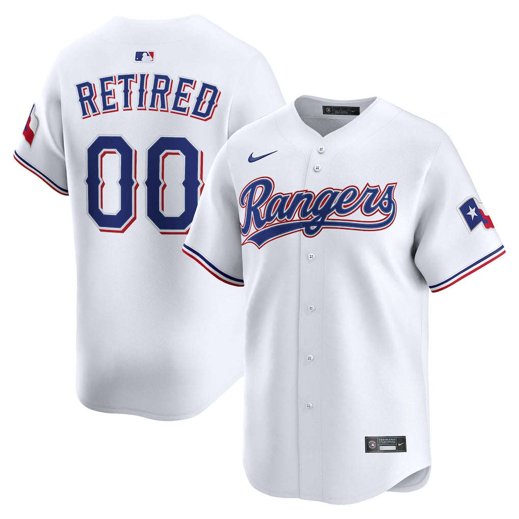 Texas Rangers Home Limited Pick-A-Player Roster Jersey - White