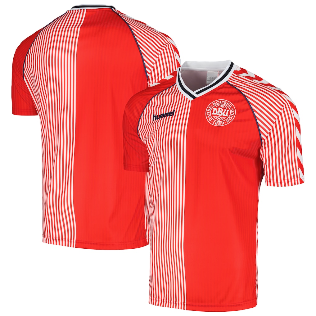 Denmark National Team 1986 Home Jersey - Red