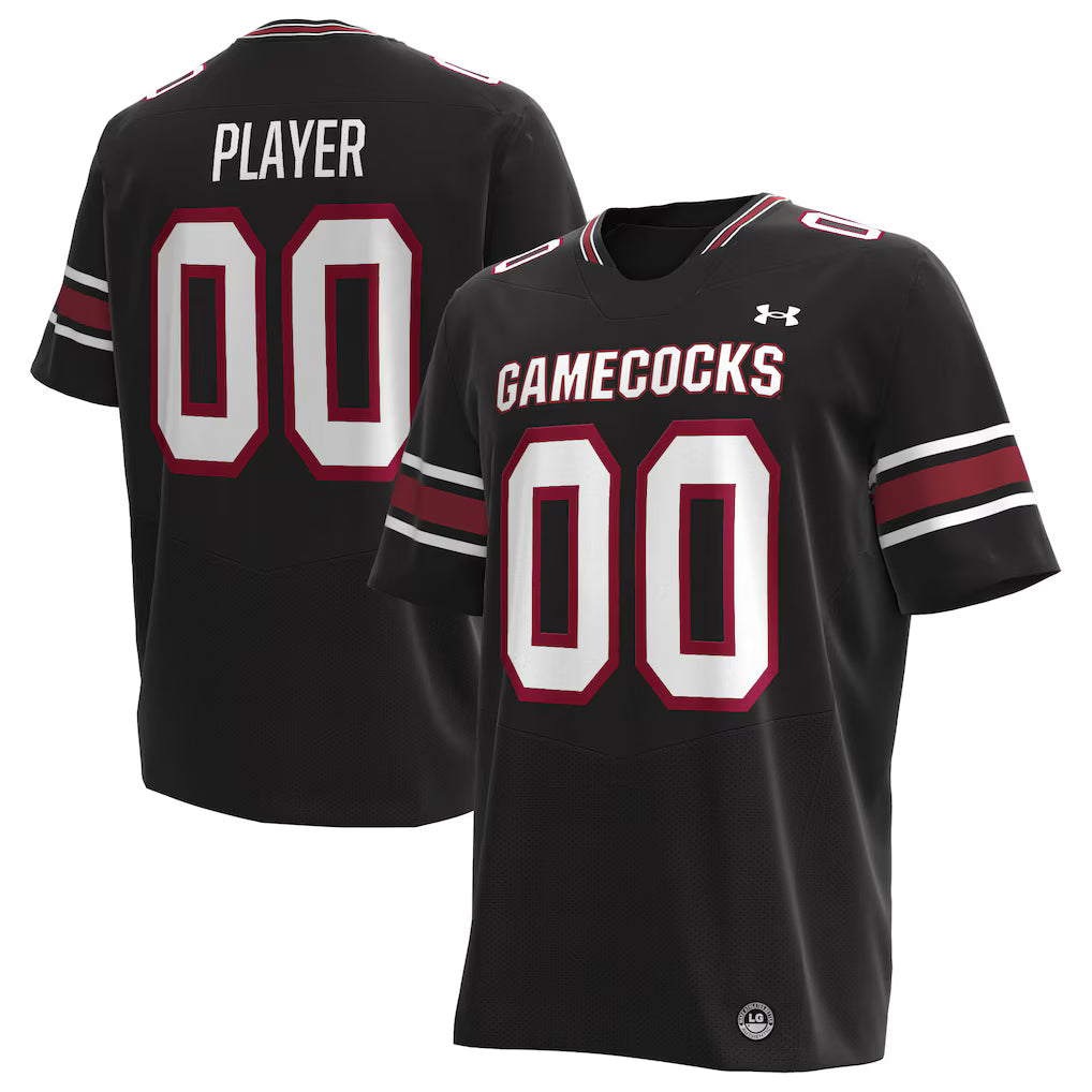 South Carolina Gamecocks Under Armour Alternate NIL Pick-A-Player Football Jersey - Black