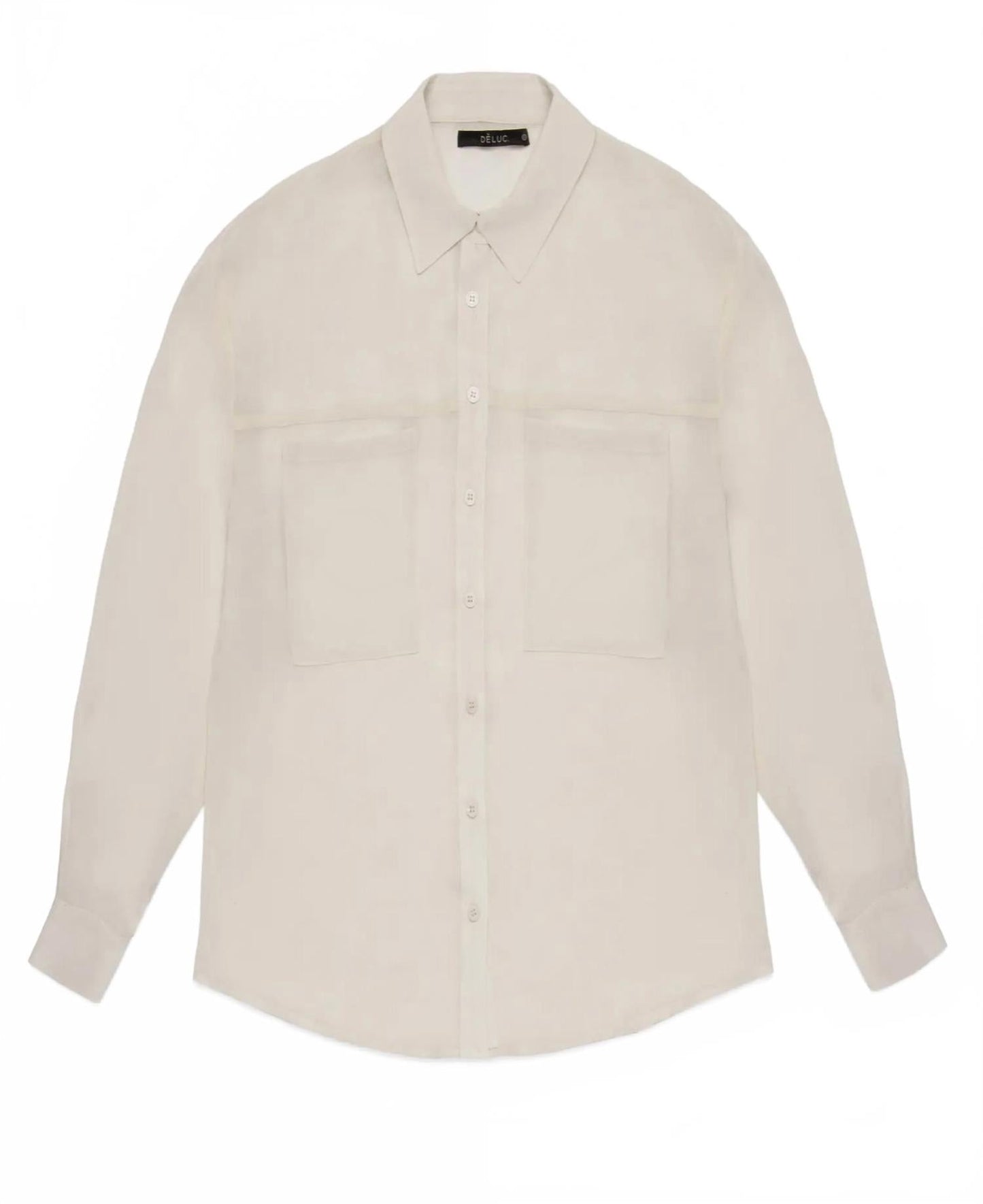 Women's Grayson Sheer Shirt In Ecru
