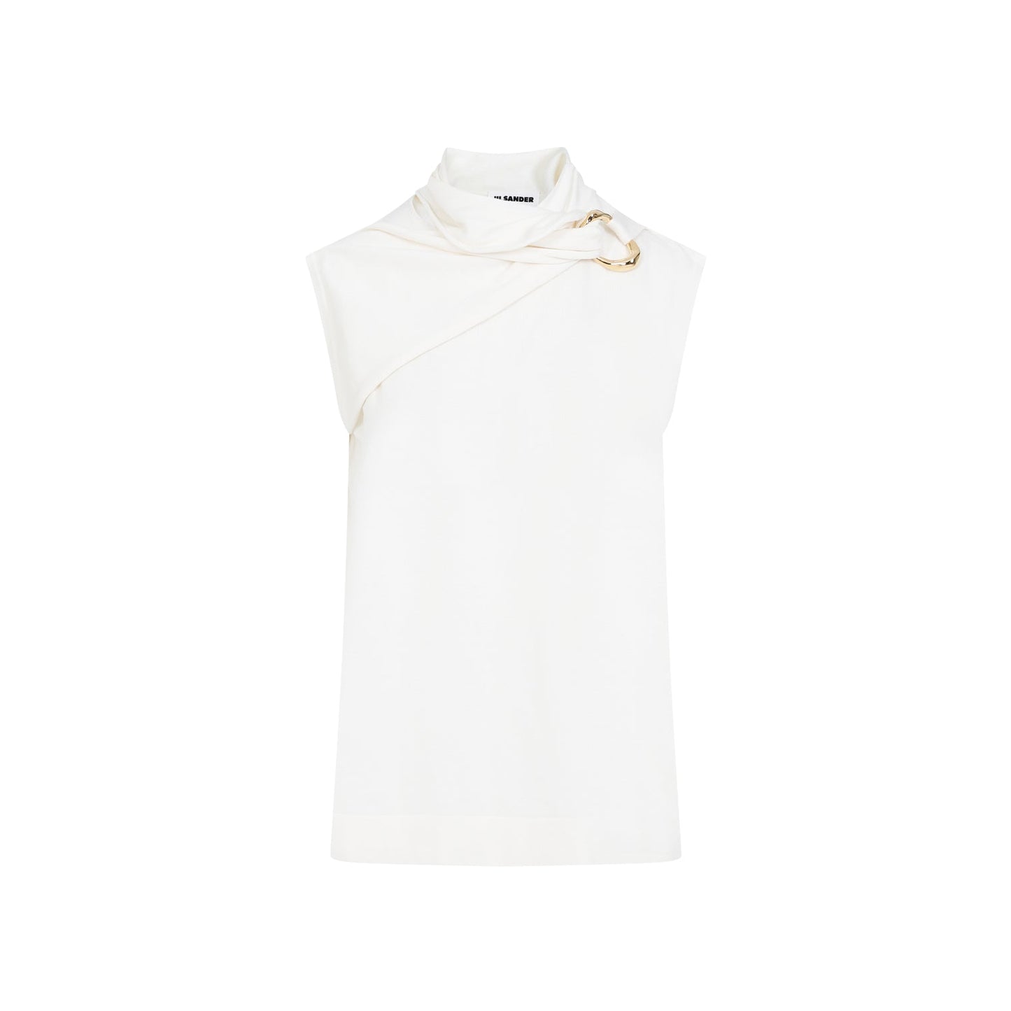 Jil Sander Draped Knitted Tank Top Women