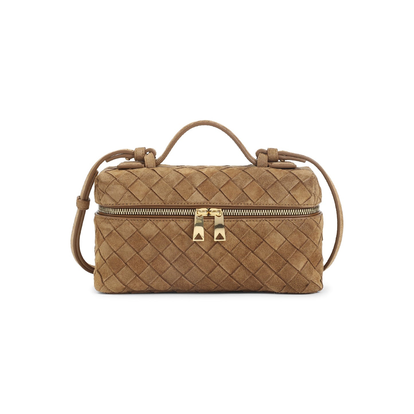 Bottega Veneta Bang Bang Suede Vanity Case Bag Women