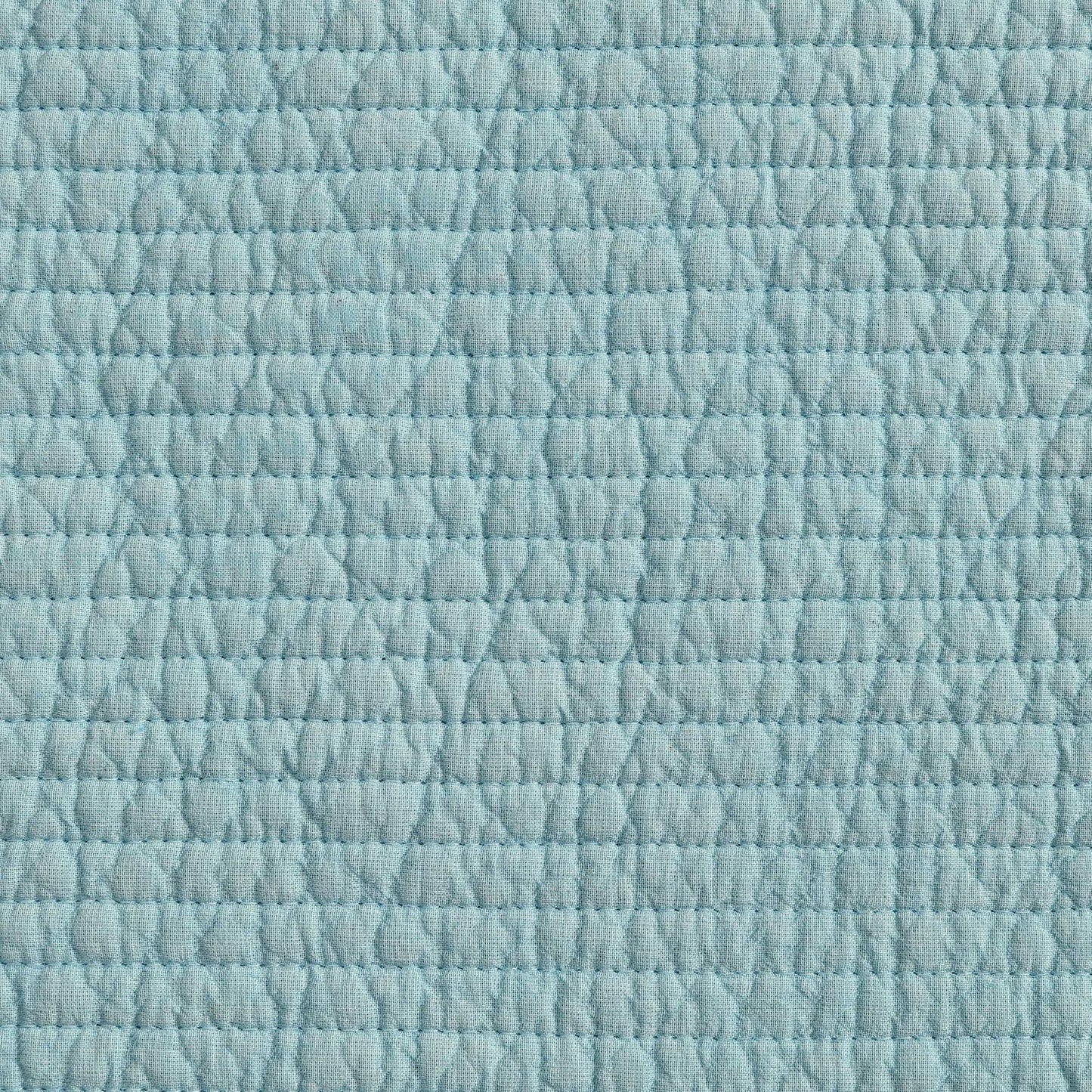Nautica Seashore Stitch Green Full/Queen Quilt Set