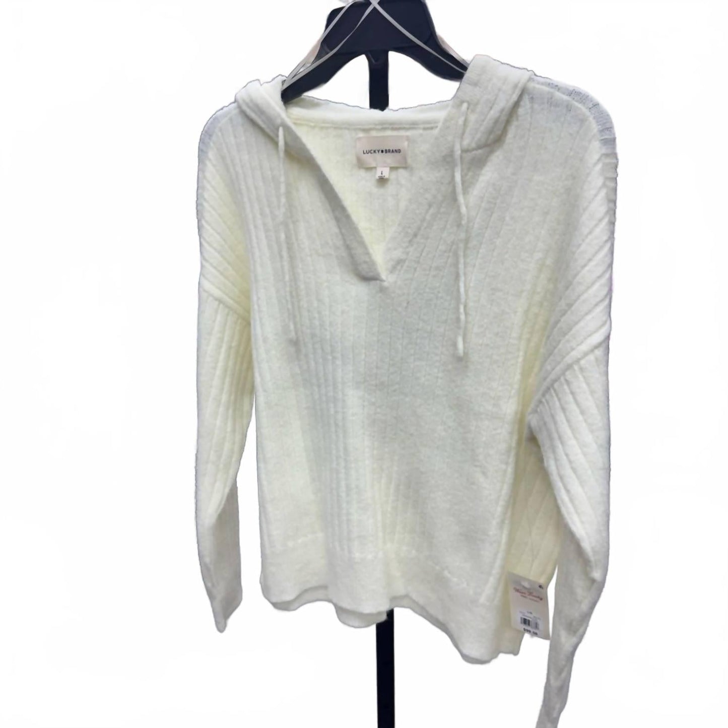 Hooded Sweater In White