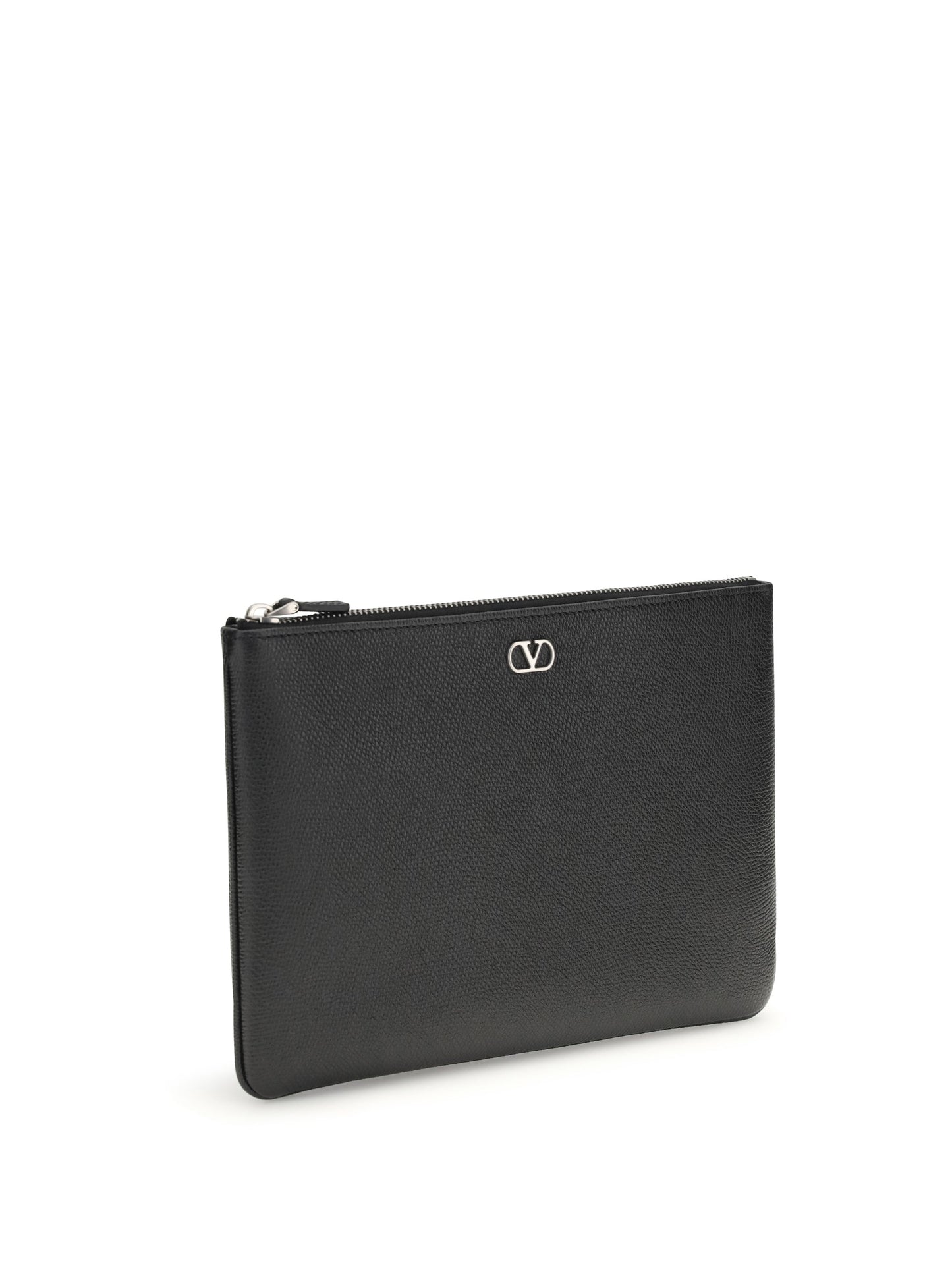 Valentino Garavani Men Leather Pouch