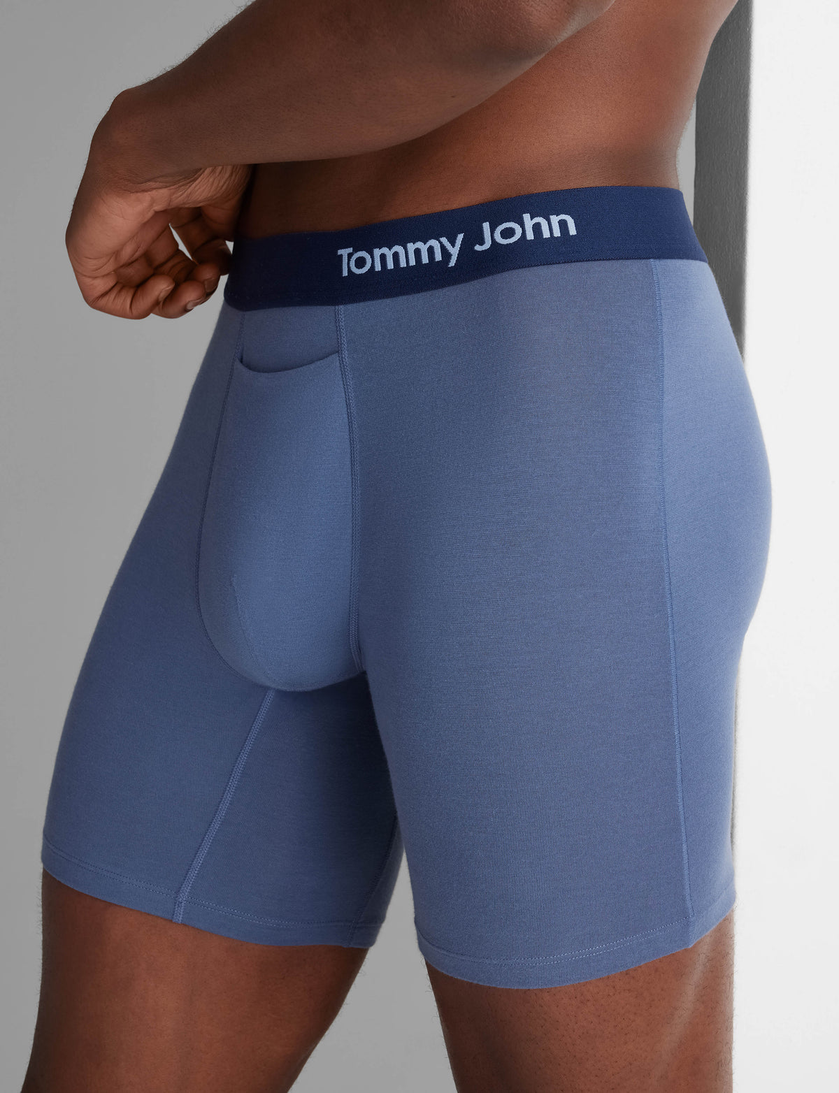 Men's Cool Cotton Mid-Length Boxer Brief 6"