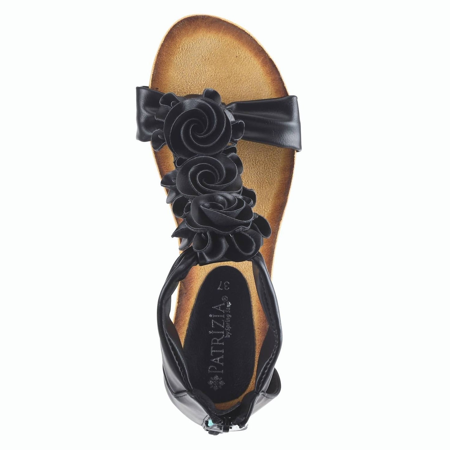 Women's Harlequin Wedge Sandal In Black
