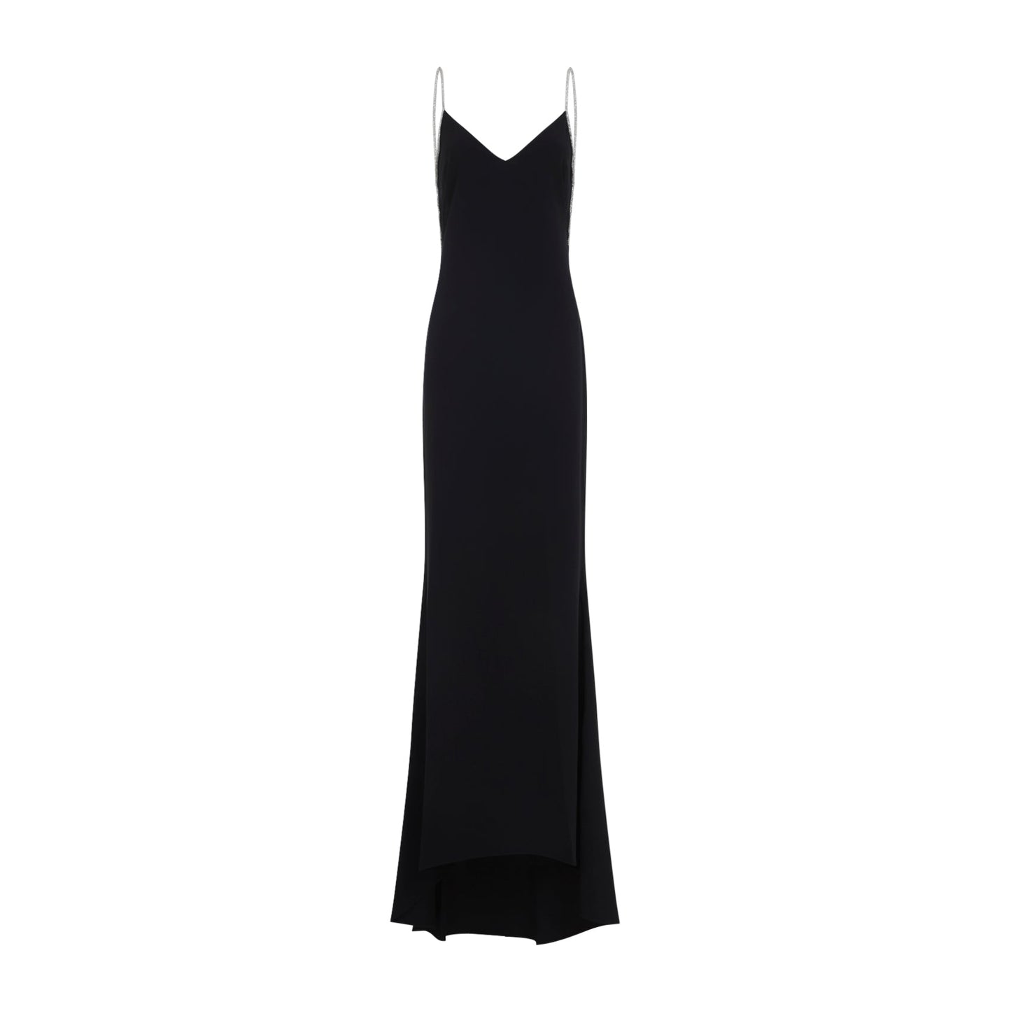 Tom Ford Crystal Chain Embroidery Satin Dress Women