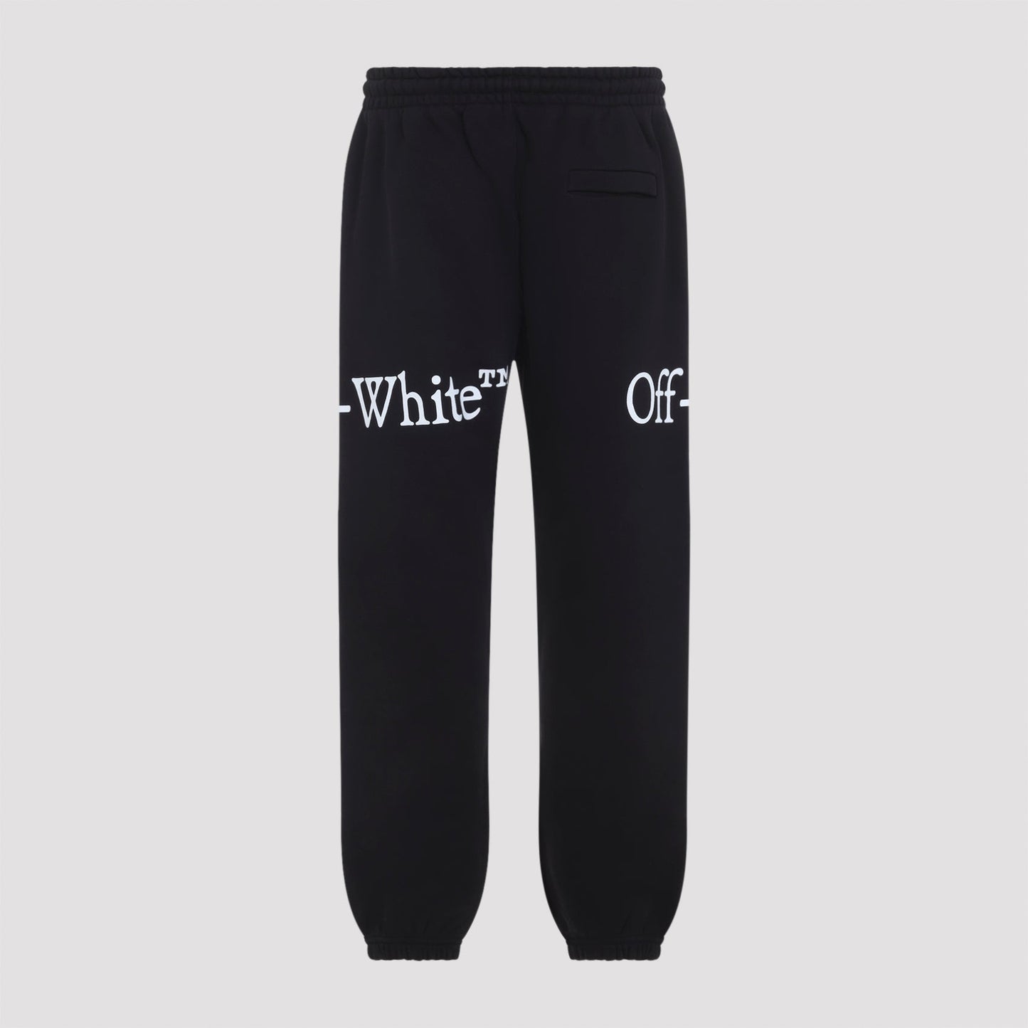 Off-White Bookish Scarf Cuffed Sweatpants Men