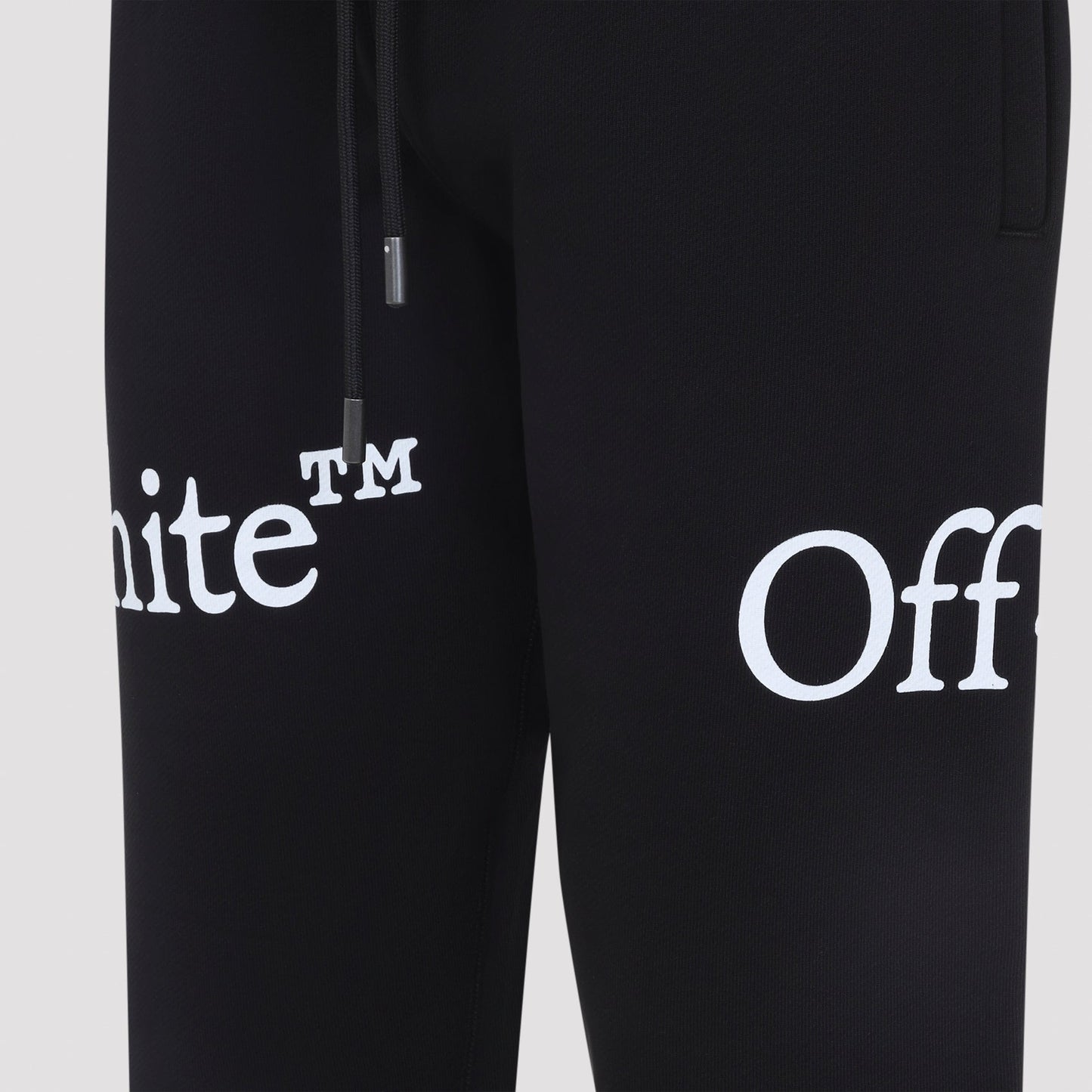 Off-White Bookish Scarf Cuffed Sweatpants Men