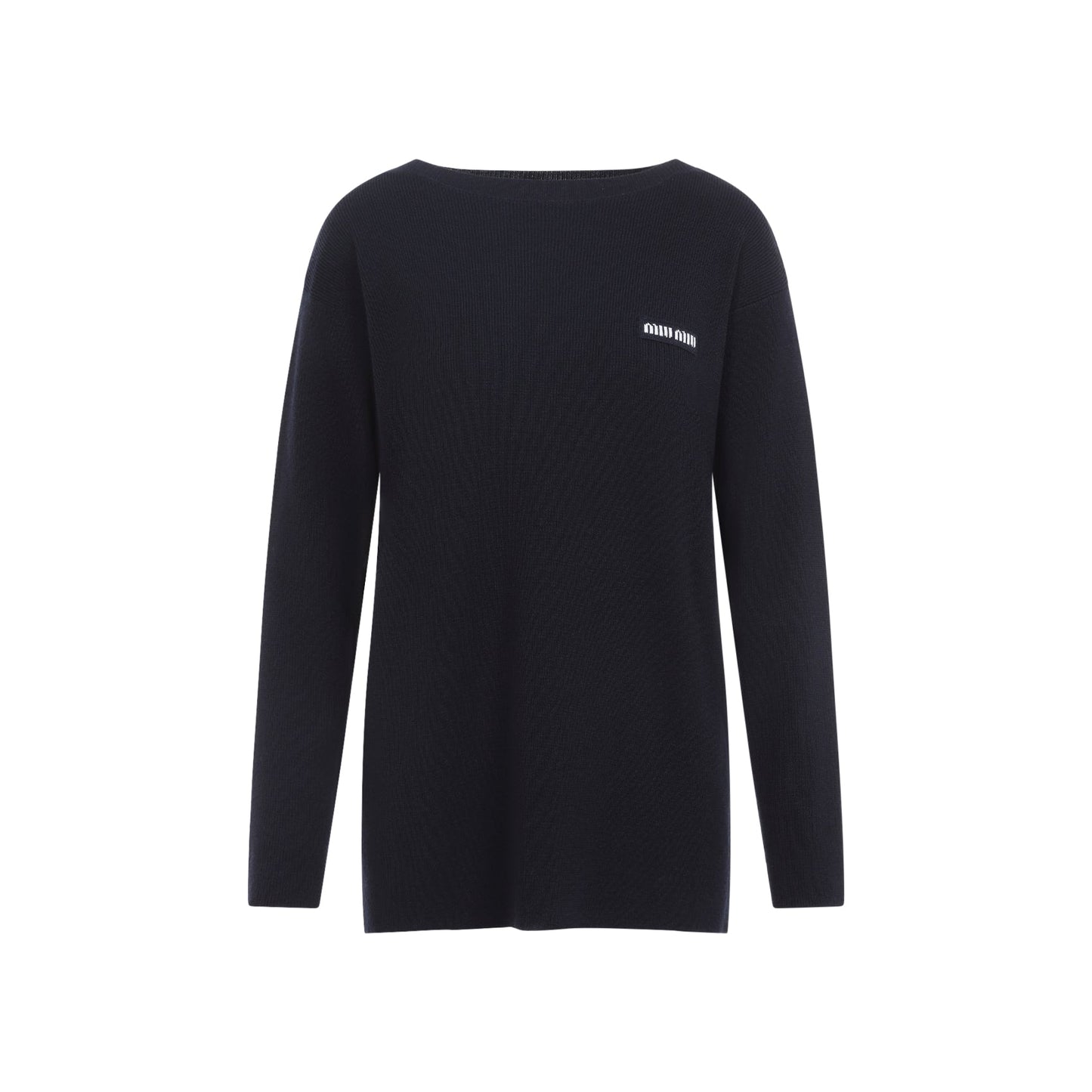 Miu Miu Boat-Neck Sweater Women