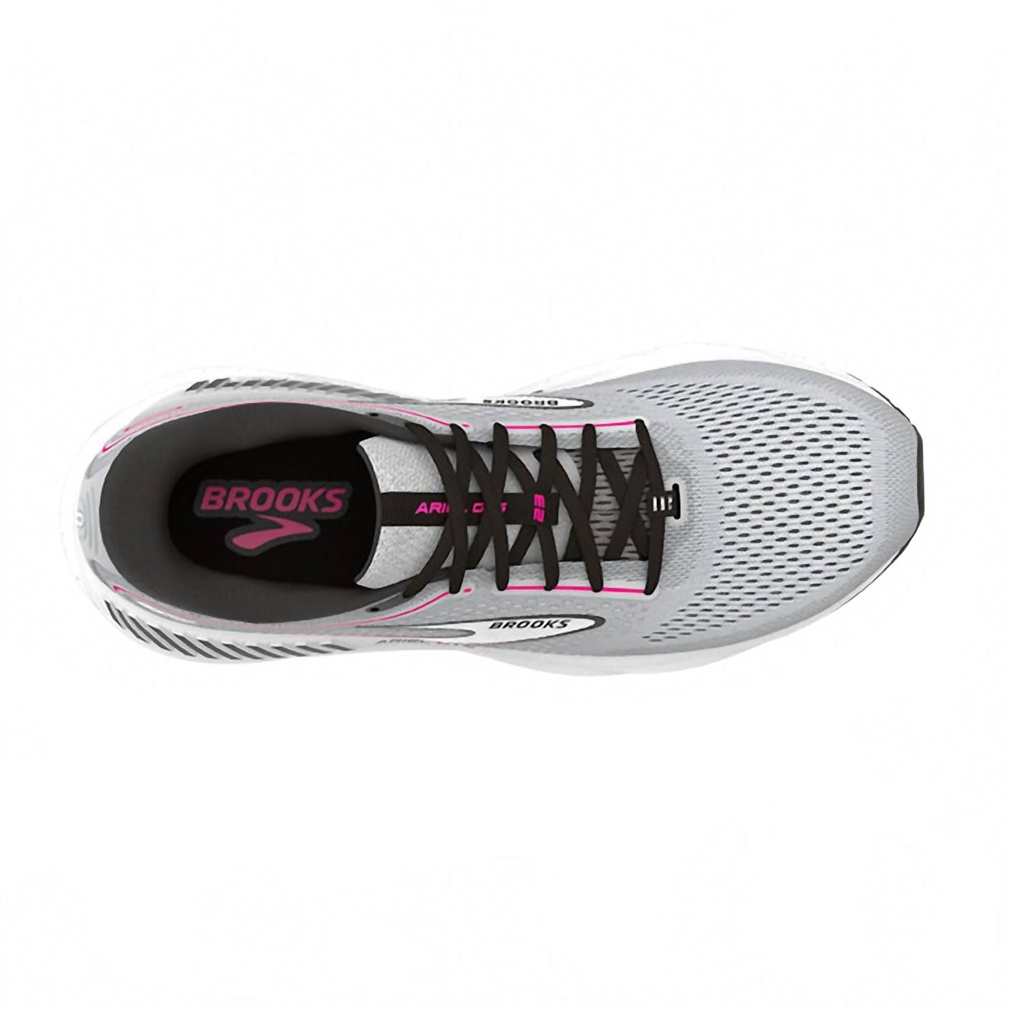 Women's Ariel Gts 23 Running Shoe In Grey/black/pink