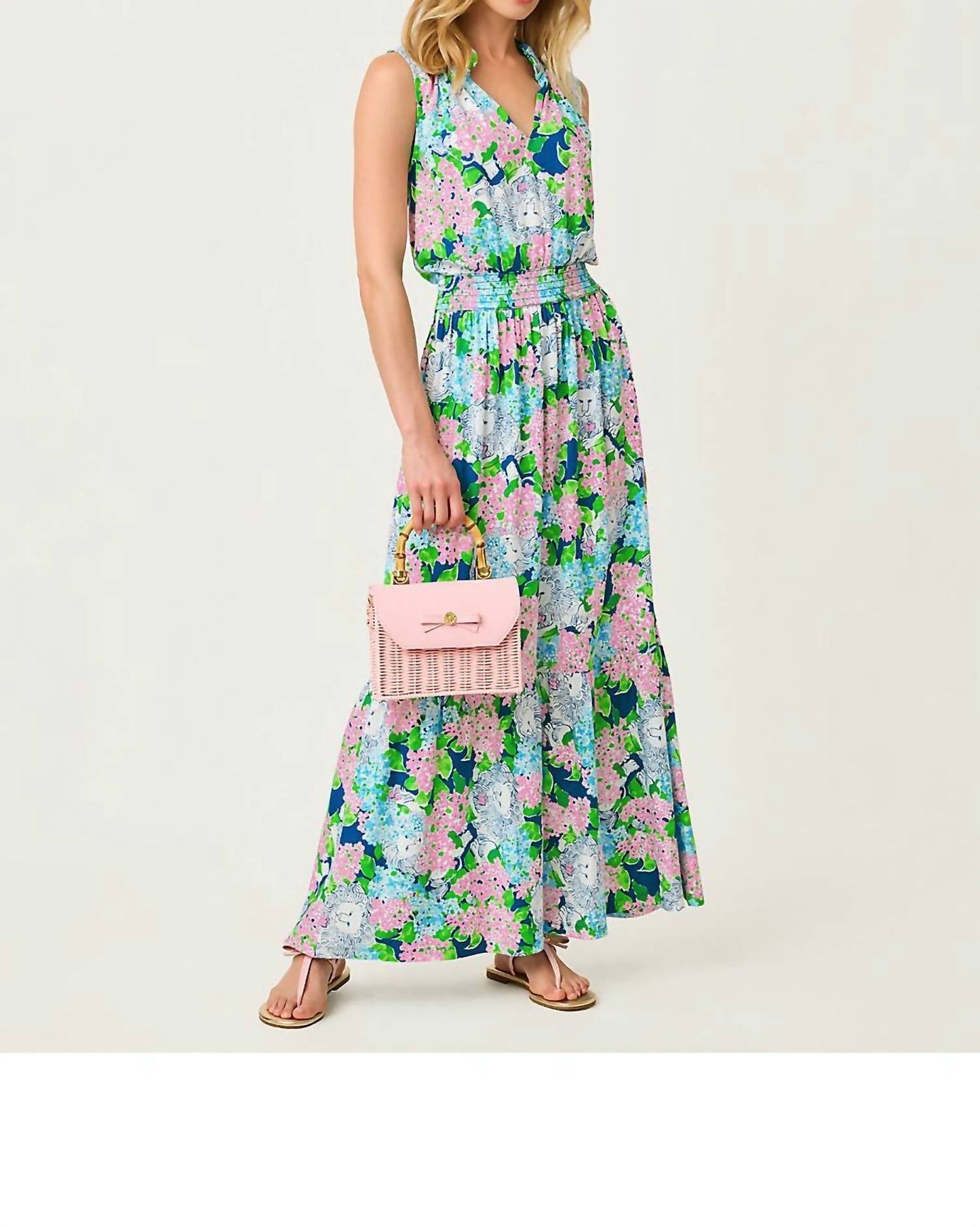 Amiria Maxi Dress In Lydia The Lion