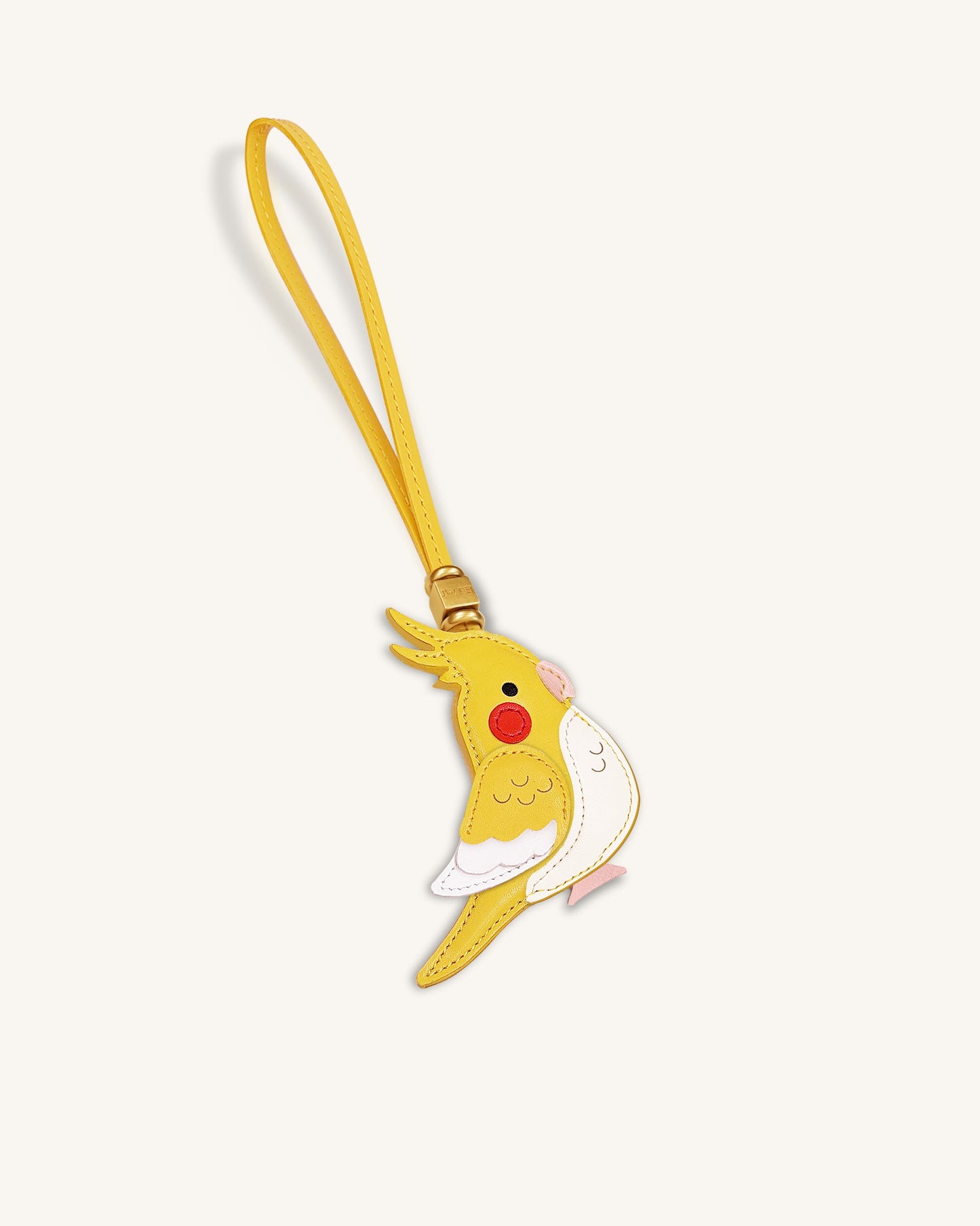 Cockatiel Bag Charm - Yellow