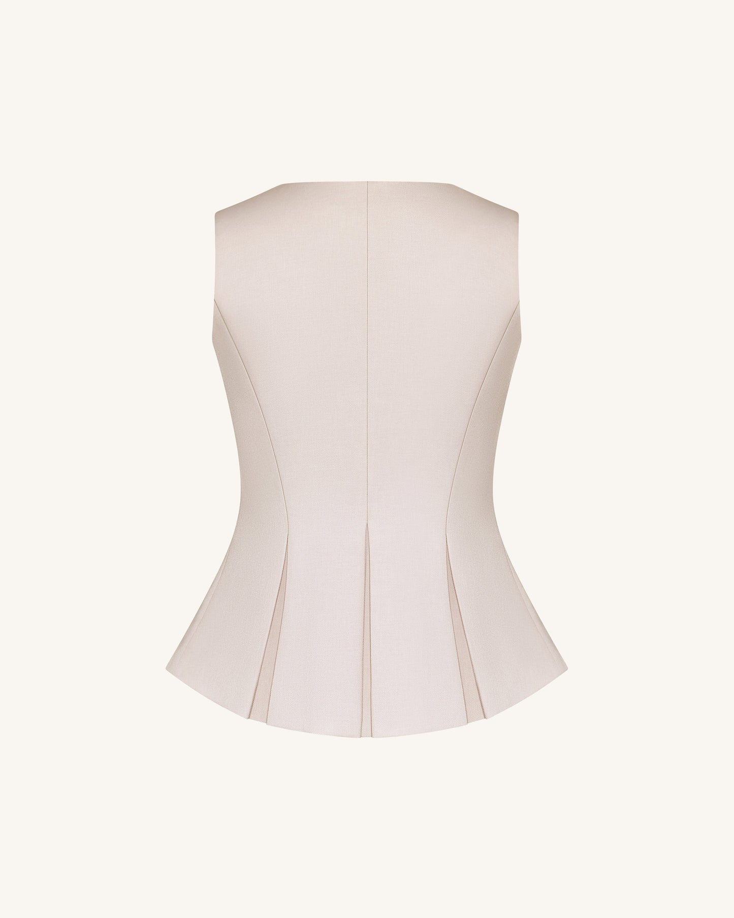 Structured Seam Round - Beige