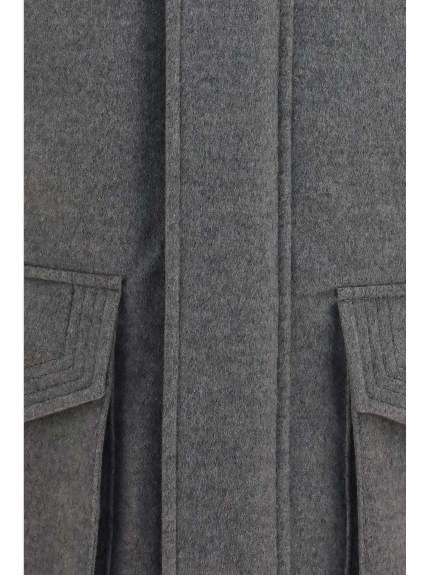 Brunello Cucinelli Men Cashmere Jacket With Zip And Buttons