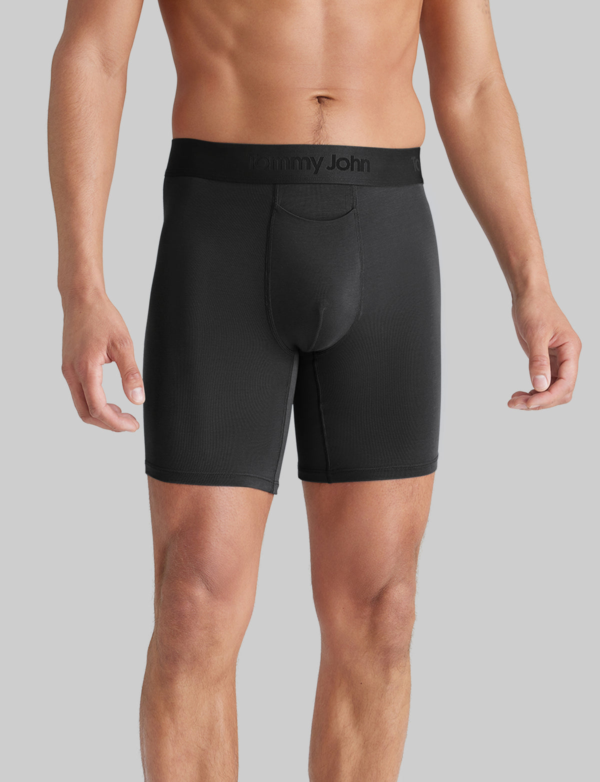 Men's Second Skin Mid-Length Boxer Brief 6"