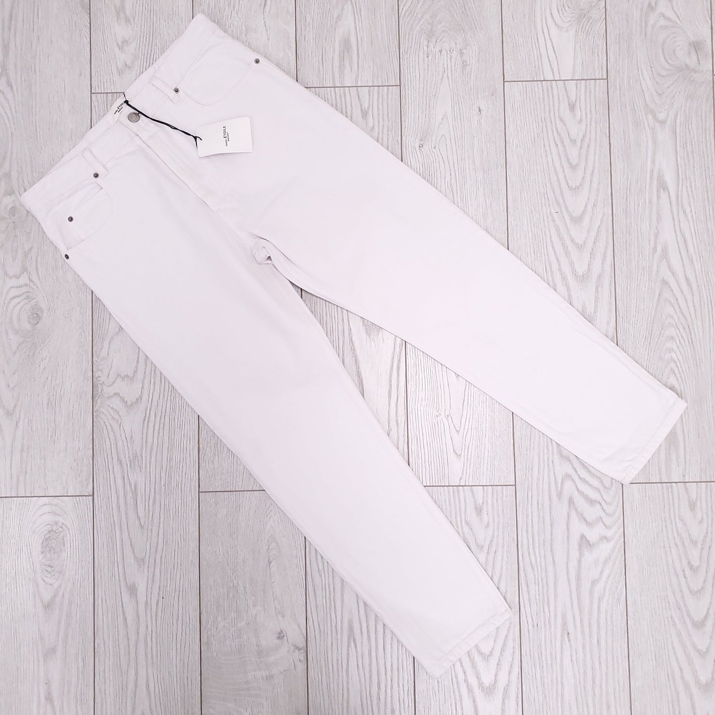 ISABEL MARANT ÉTOILE NEA WHITE JEAN - SIZE 36
