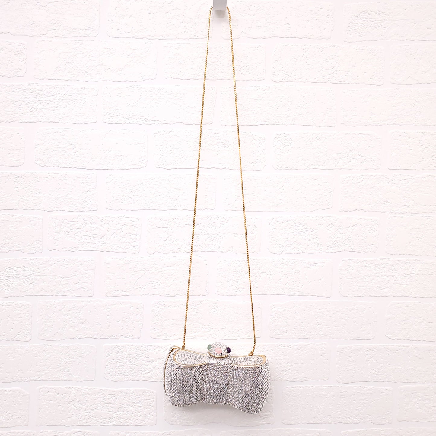 JUDITH LEIBER BOW CLUTCH
