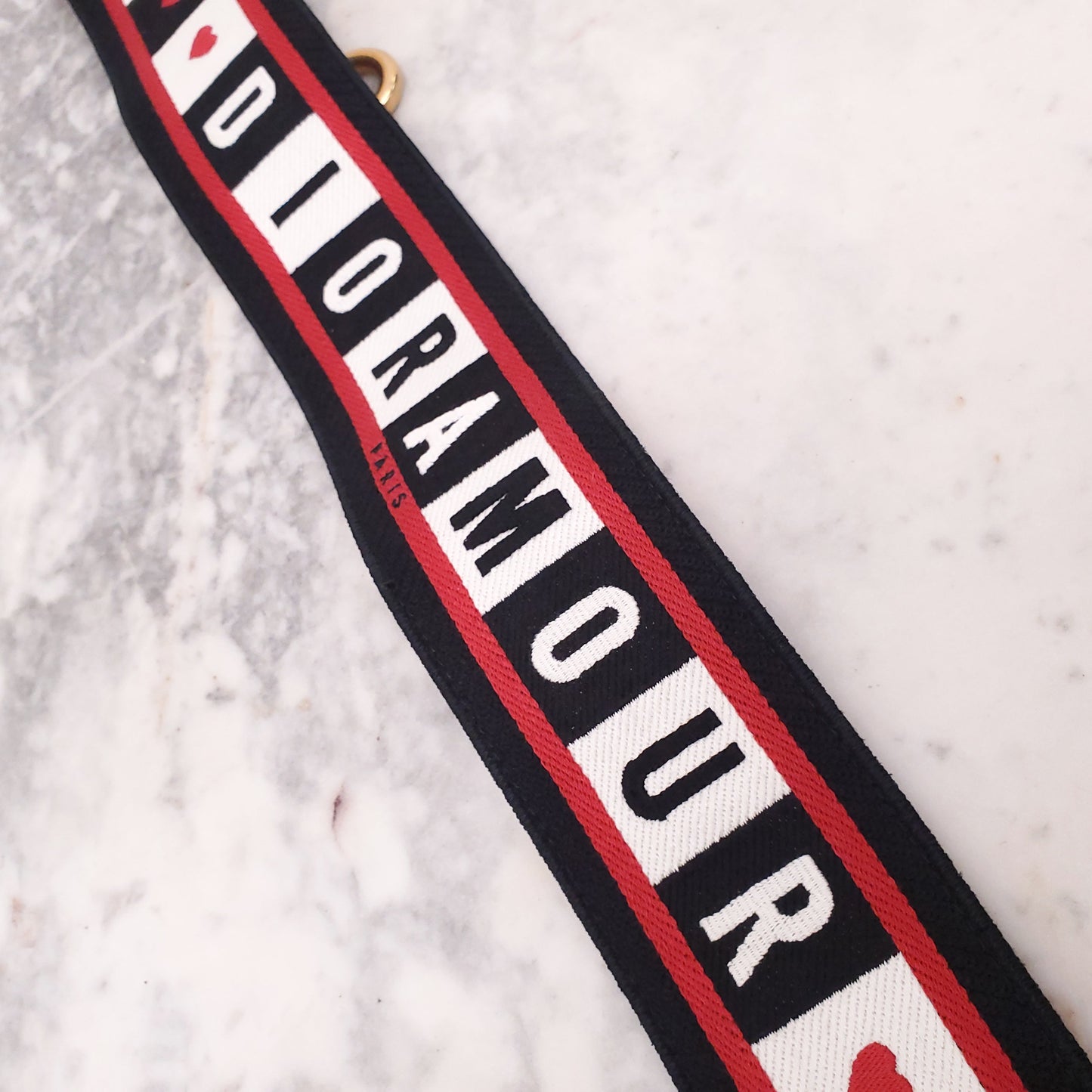 CHRISTIAN DIOR HEART PURSE STRAP