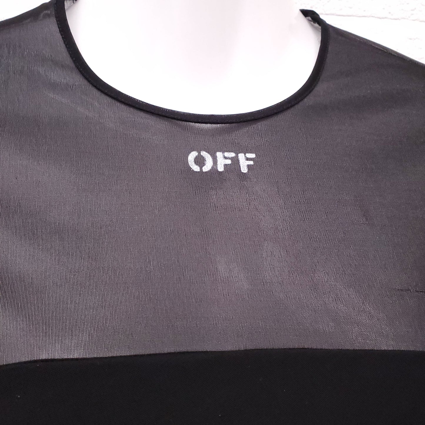 OFF-WHITE LOGO DRESS - SIZE 36