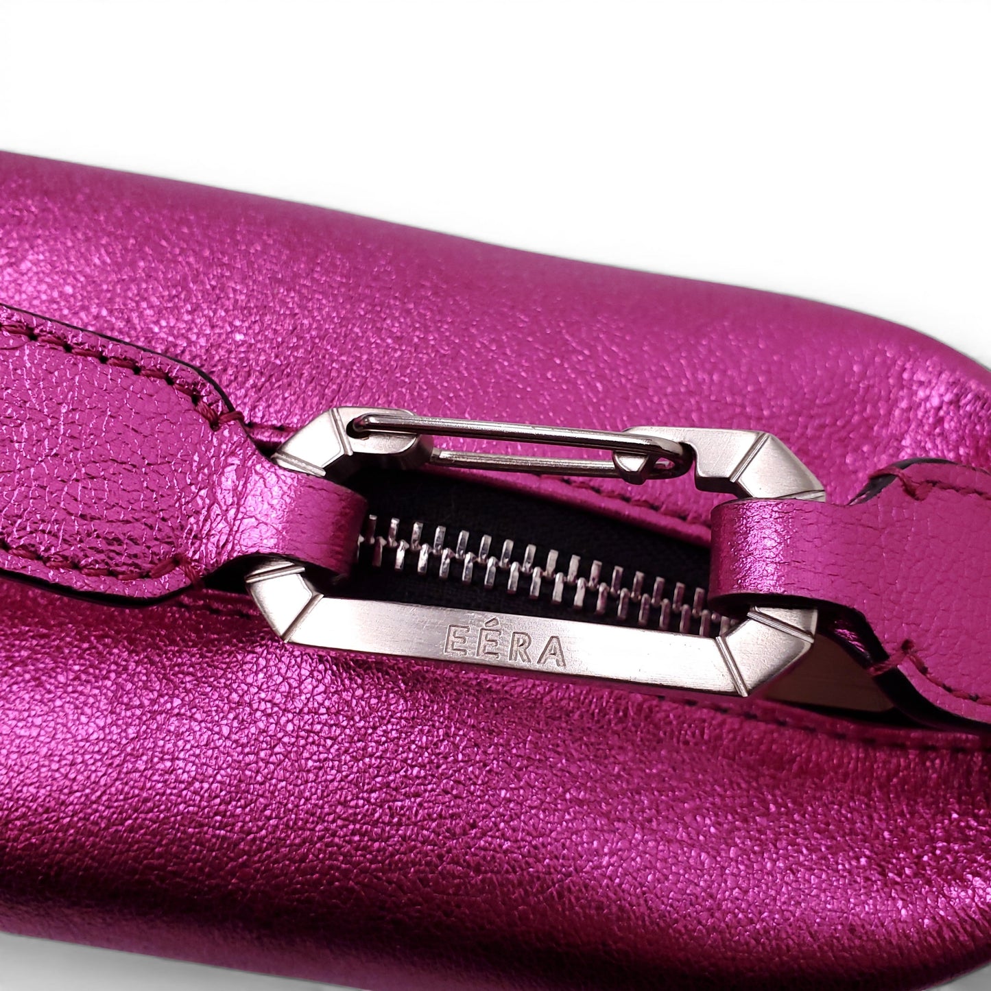 EÉRA METALLIC PINK PURSE