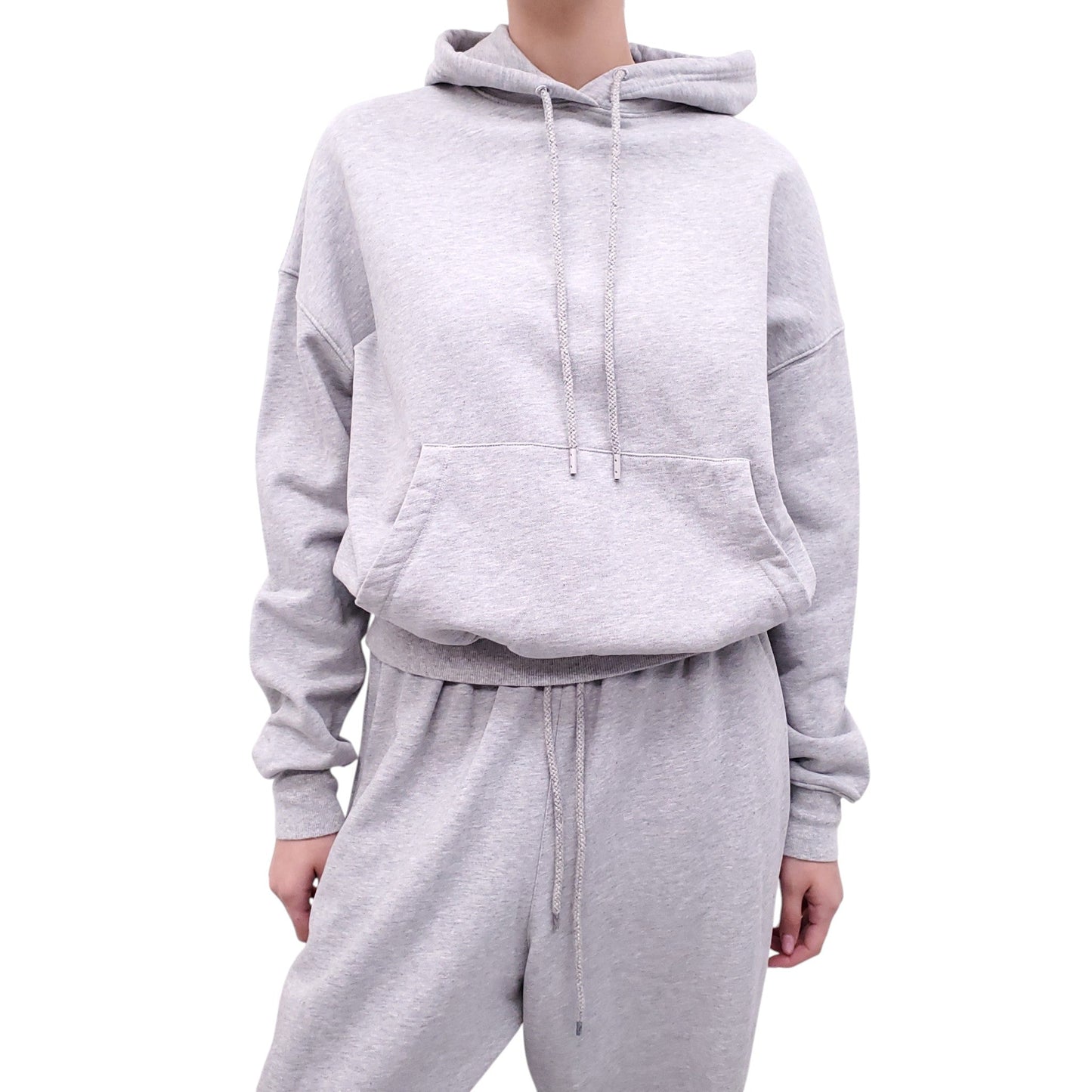 WARDROBE.NYC GREY HAILEY BIEBER SWEATSHIRT - SIZE S
