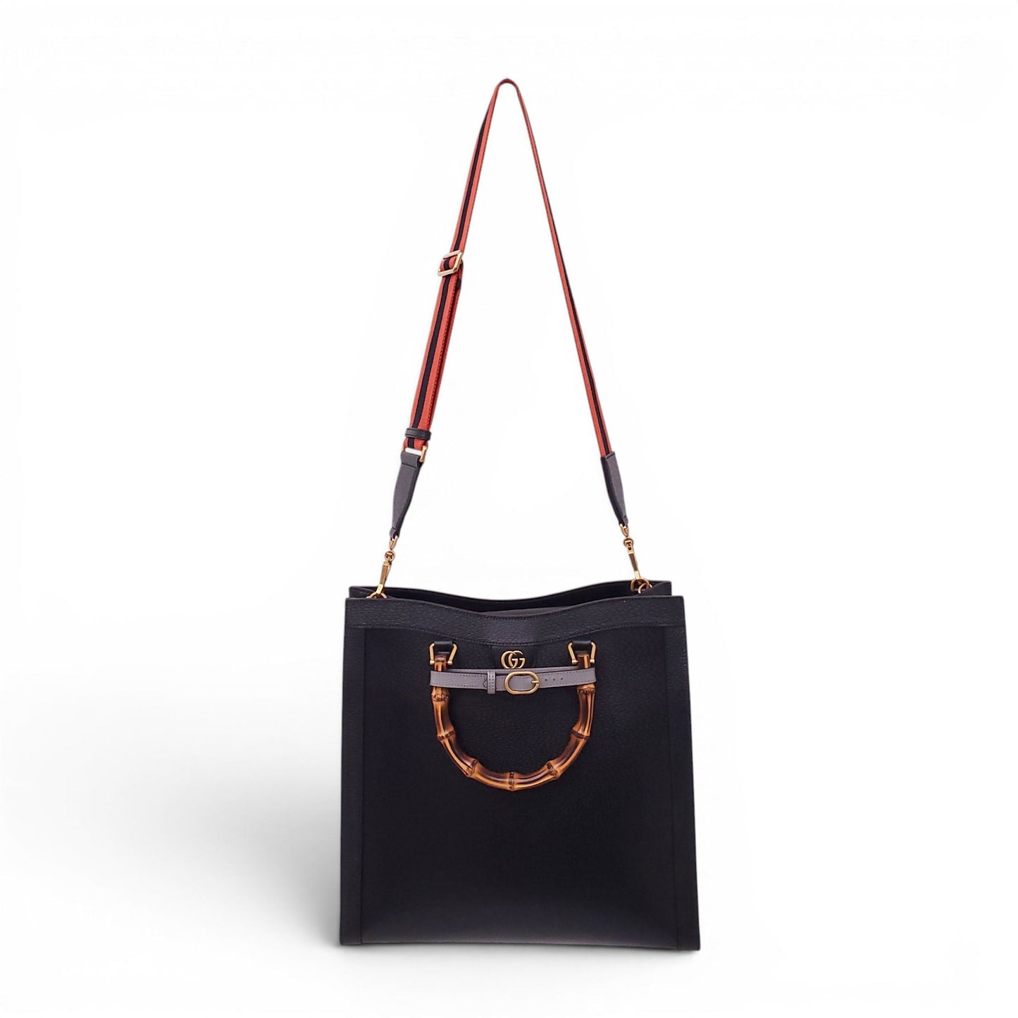 GUCCI BLACK X-LARGE DIANA BAG