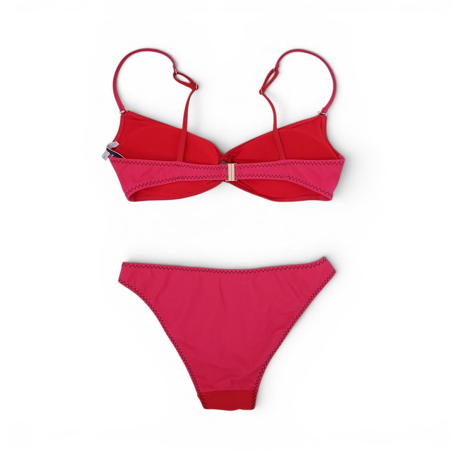 STELLA MCCARTNEY RED AND PINK BIKINI - SIZE S