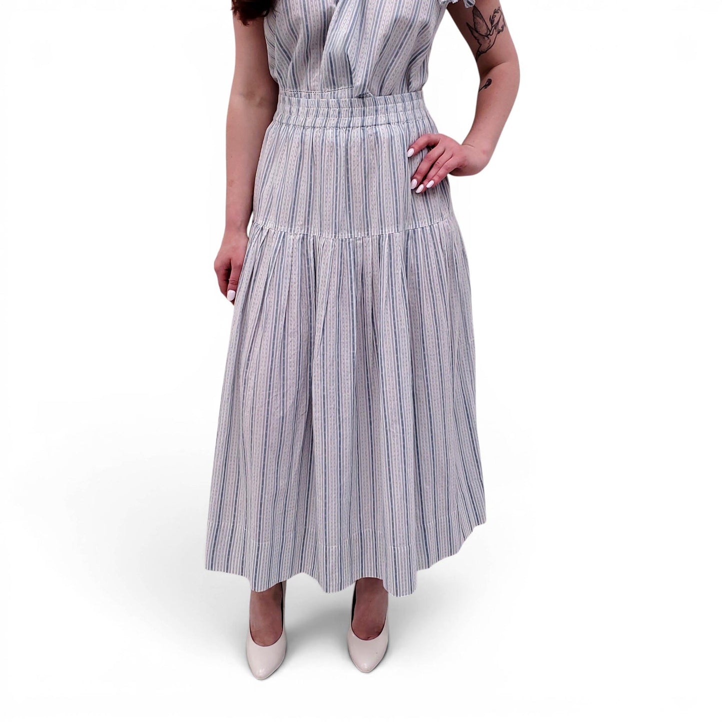 THE GREAT 2-PIECE STRIPED SET - SIZE S