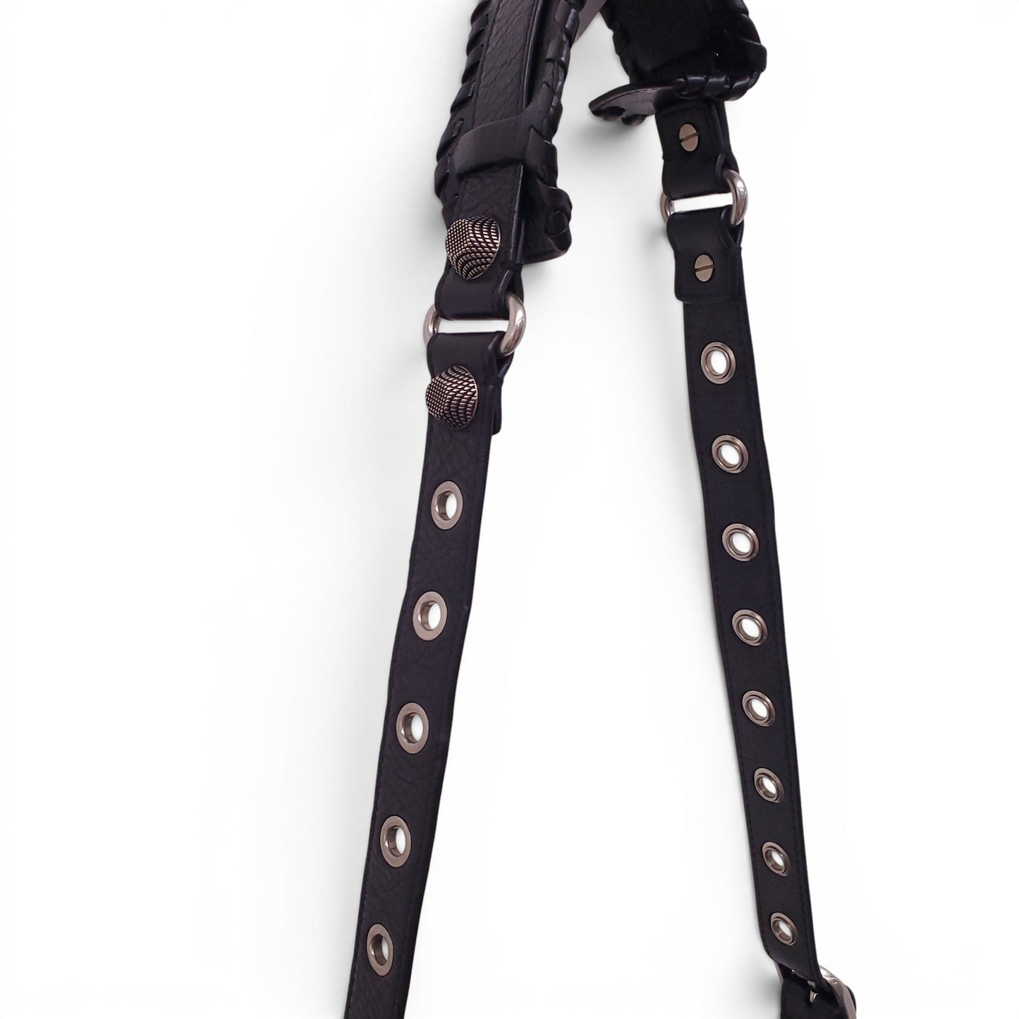 BALENCIAGA SMALL BLACK CAGOLE SHOULDER BAG