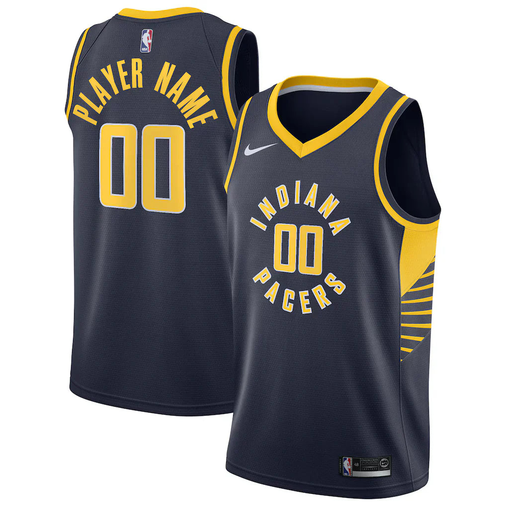 Indiana Pacers 2025/26 Swingman Custom Jersey - Icon Edition - Navy
