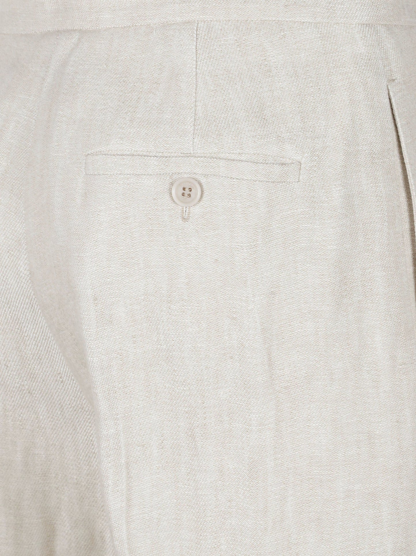 Straight-Leg Tailored Trousers With Subtle Crease
