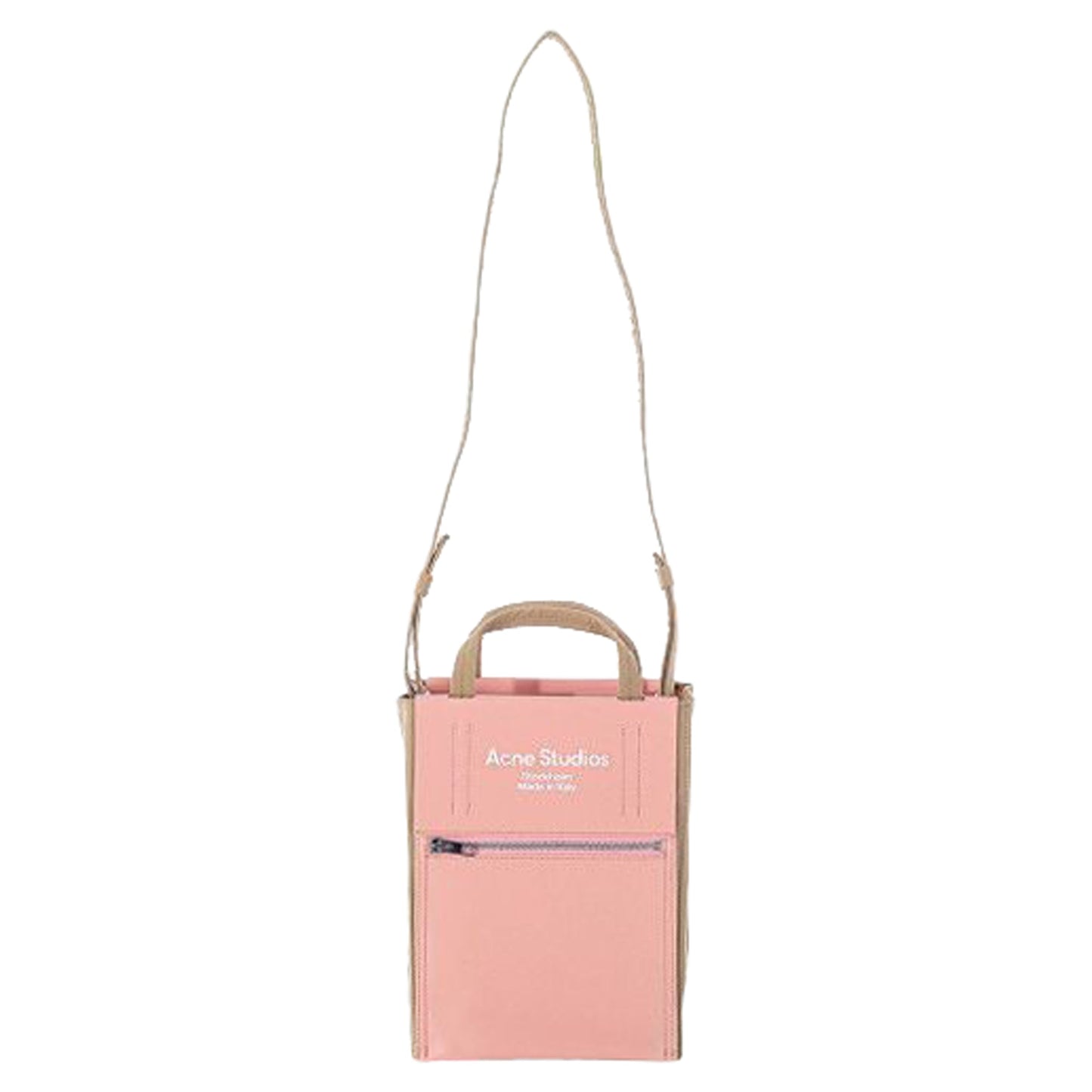 Acne Logo Mini Tote Crossbody Bag Aev