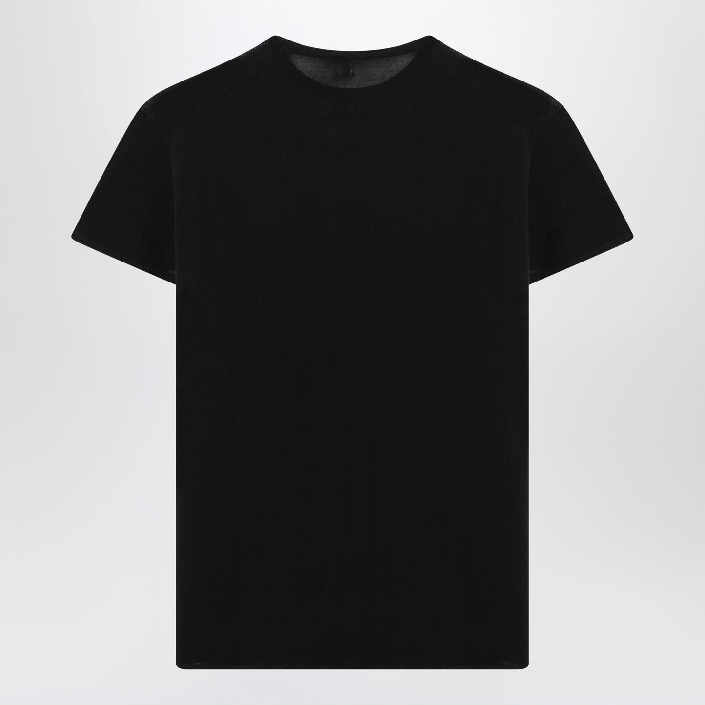 Toteme Black Silk Crãªpe T-Shirt Women