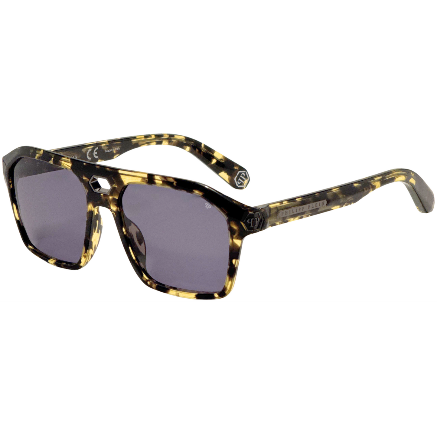 Philipp Plein Men's 57 mm Yellow Sunglasses