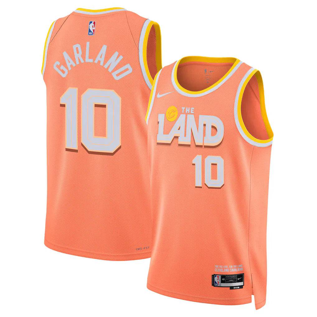 Darius Garland Cleveland Cavaliers 2025/26 Swingman Jersey - Orange - City Edition