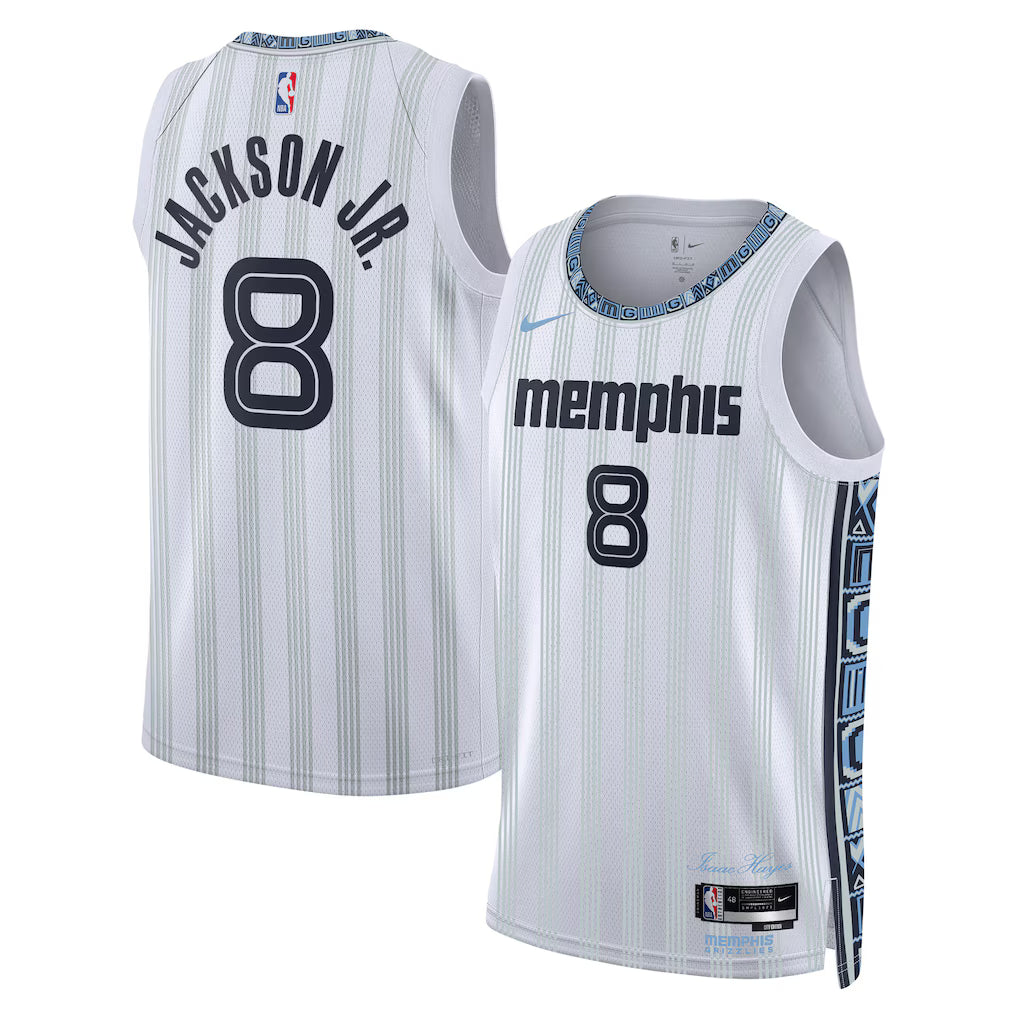 Jaren Jackson Jr. Memphis Grizzlies 2025/26 Swingman Jersey - White - City Edition