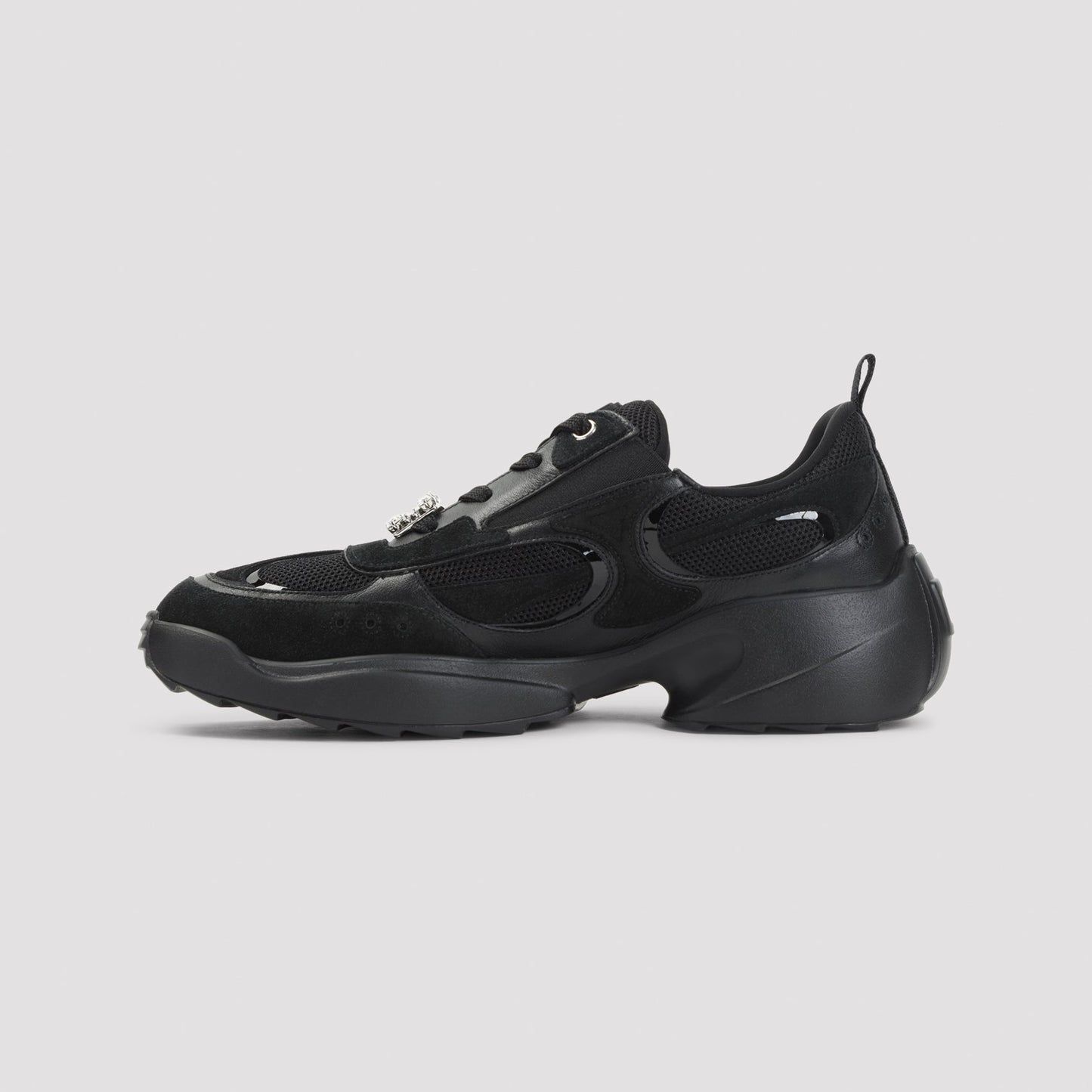 Roger Vivier Run Mini Strass Lace-Up Women